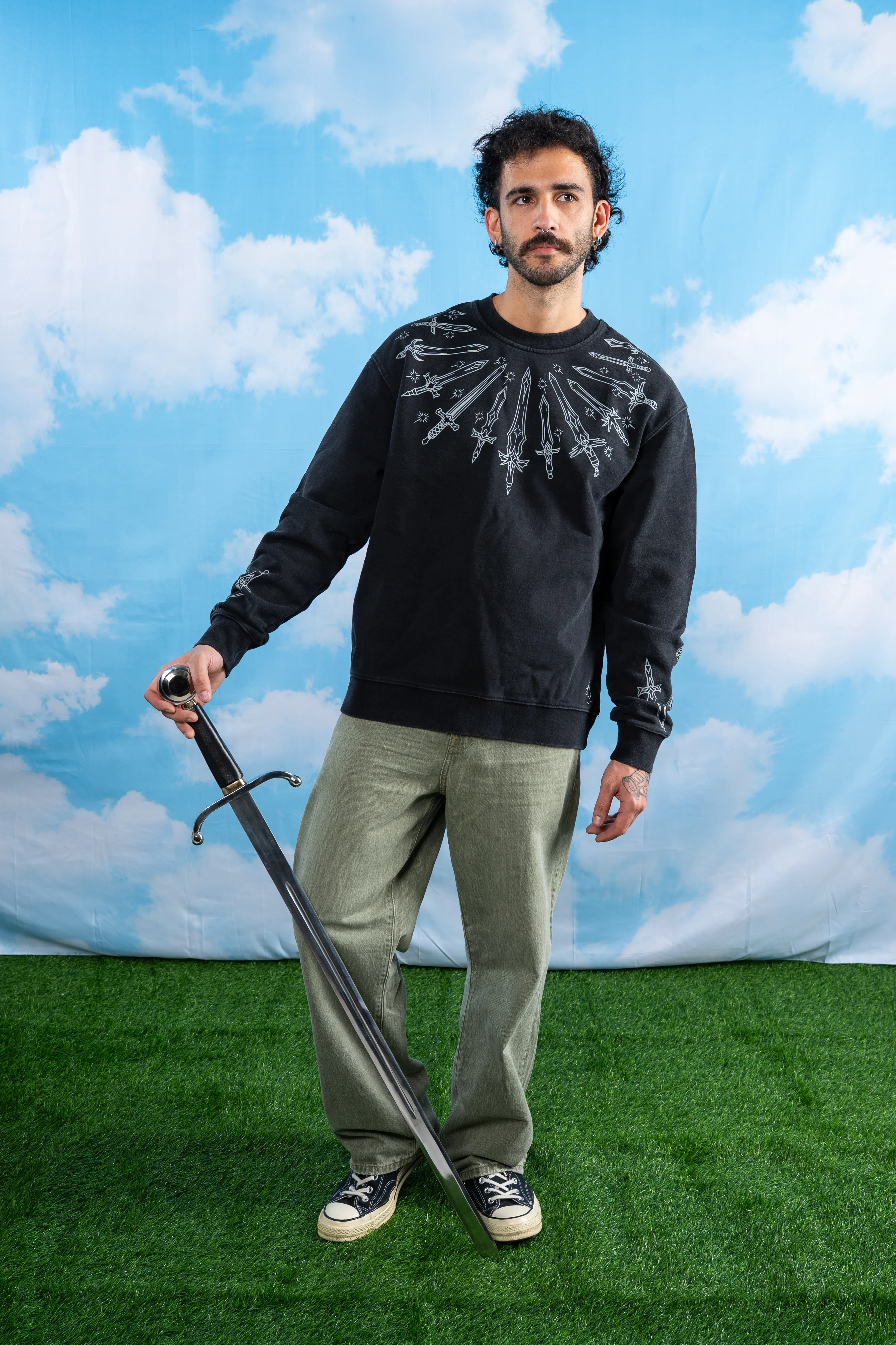 10 Billion Swords Sweater - Image 6