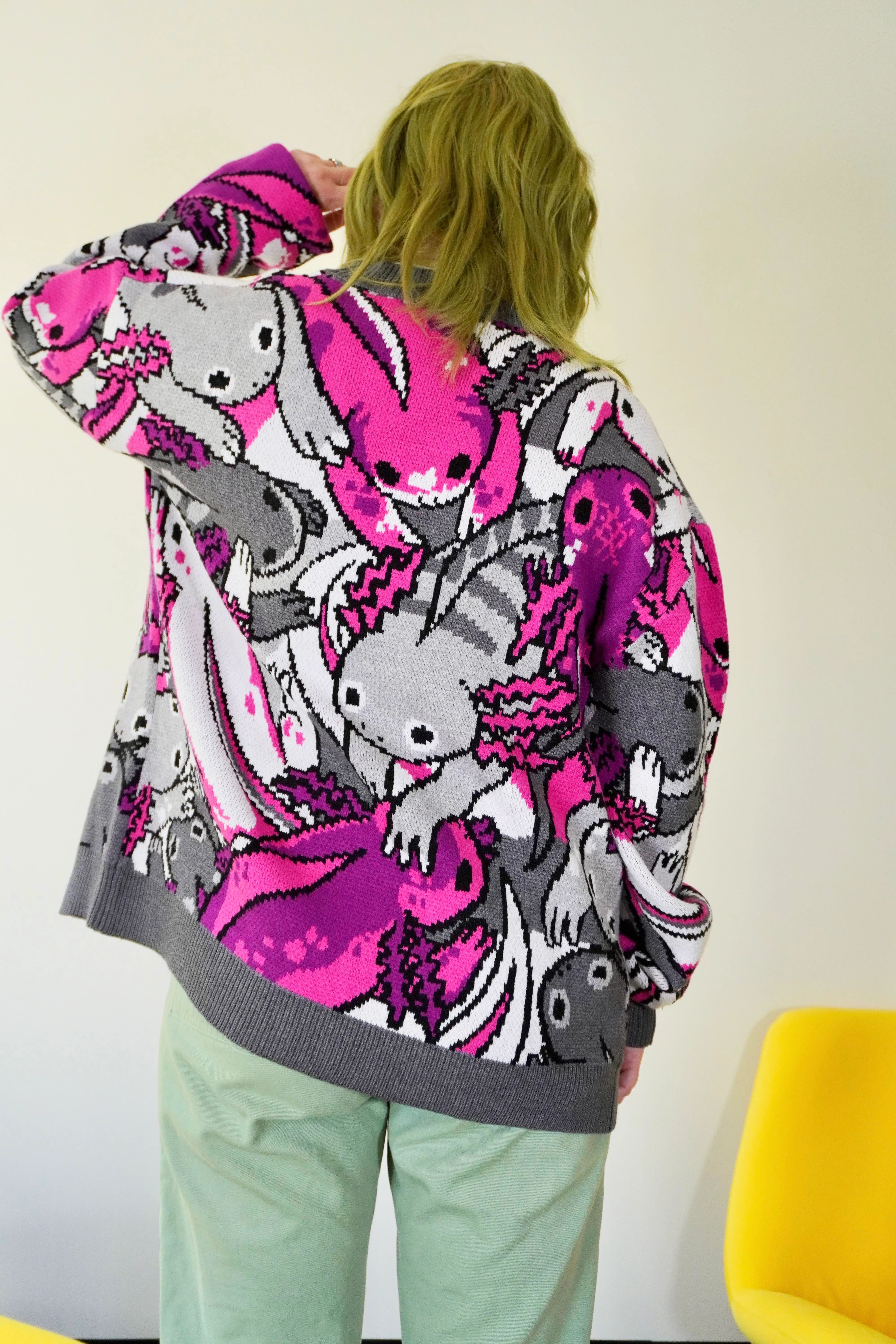 Ace Axolotl Cardigan - Image 4
