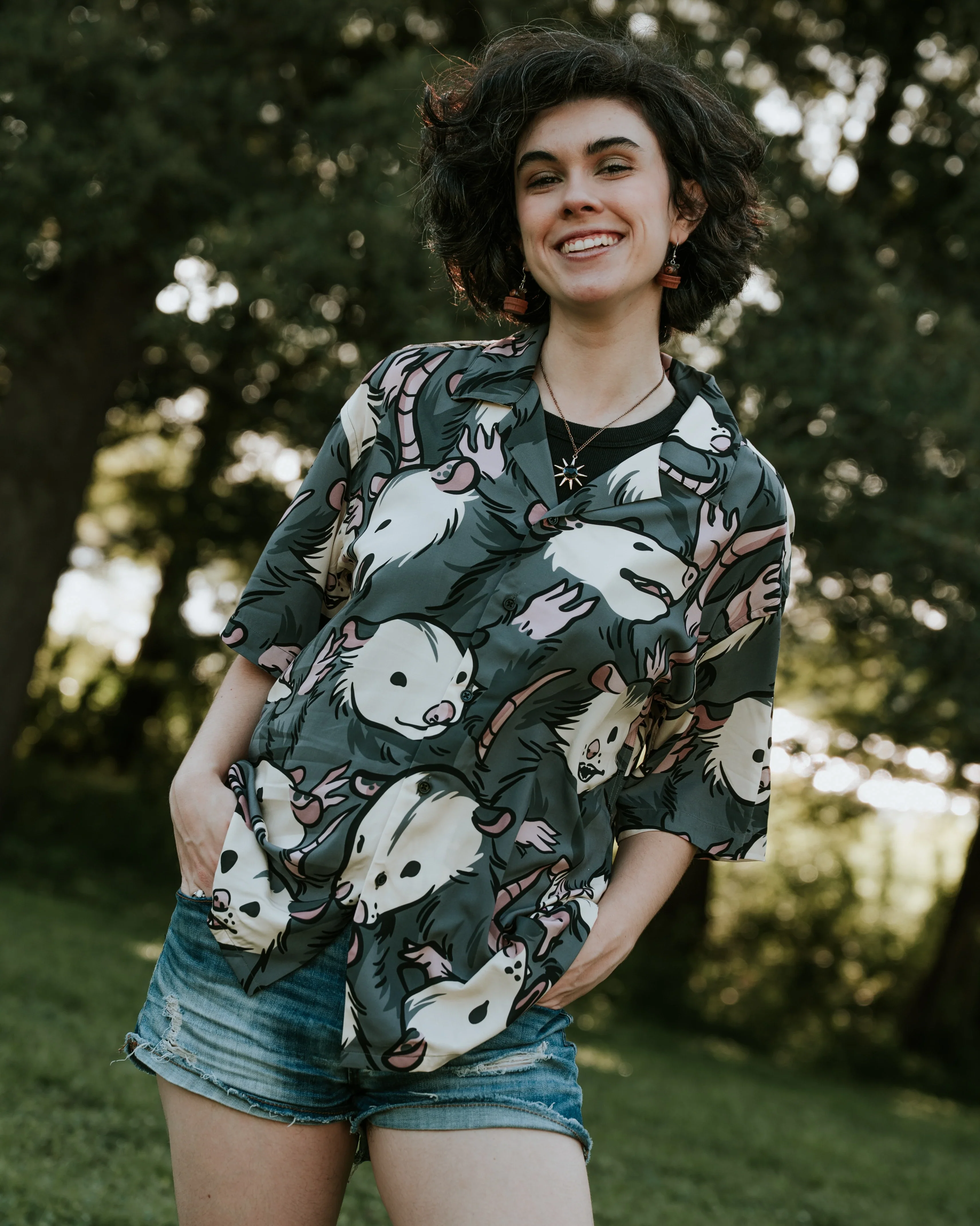 All the Possum-bilities Button Up - Image 6