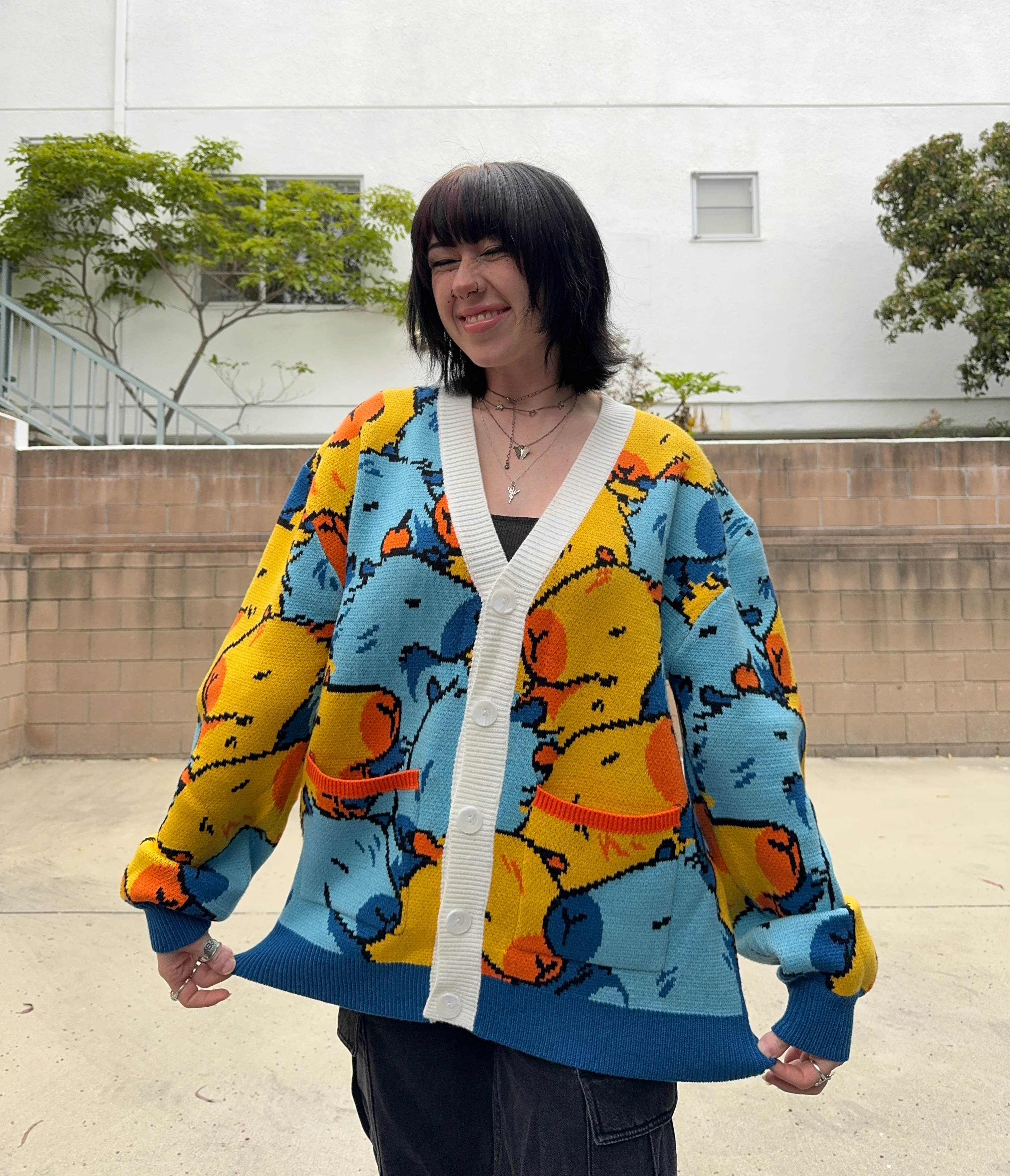 Aroace Capybara Cardigan - Image 3