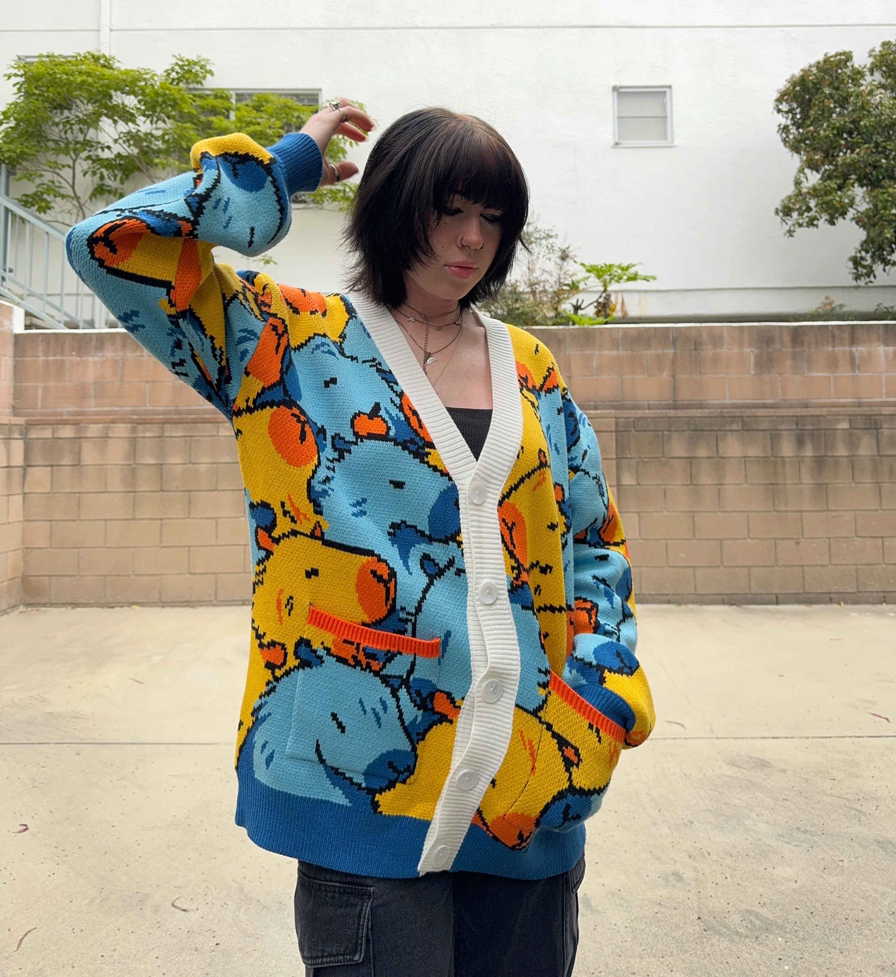 Aroace Capybara Cardigan - Image 4