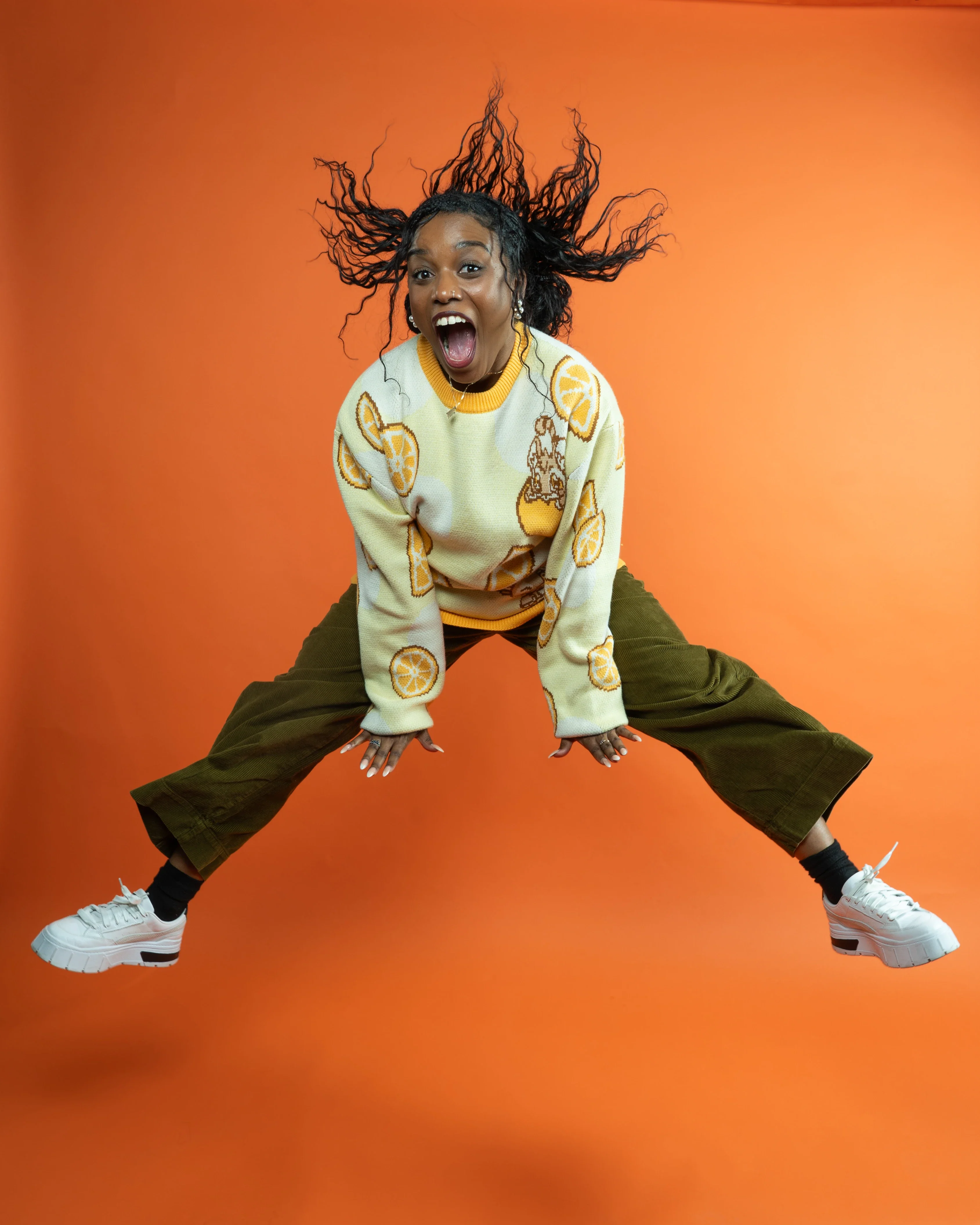 Baby Kougra Orange Sweater - Image 6