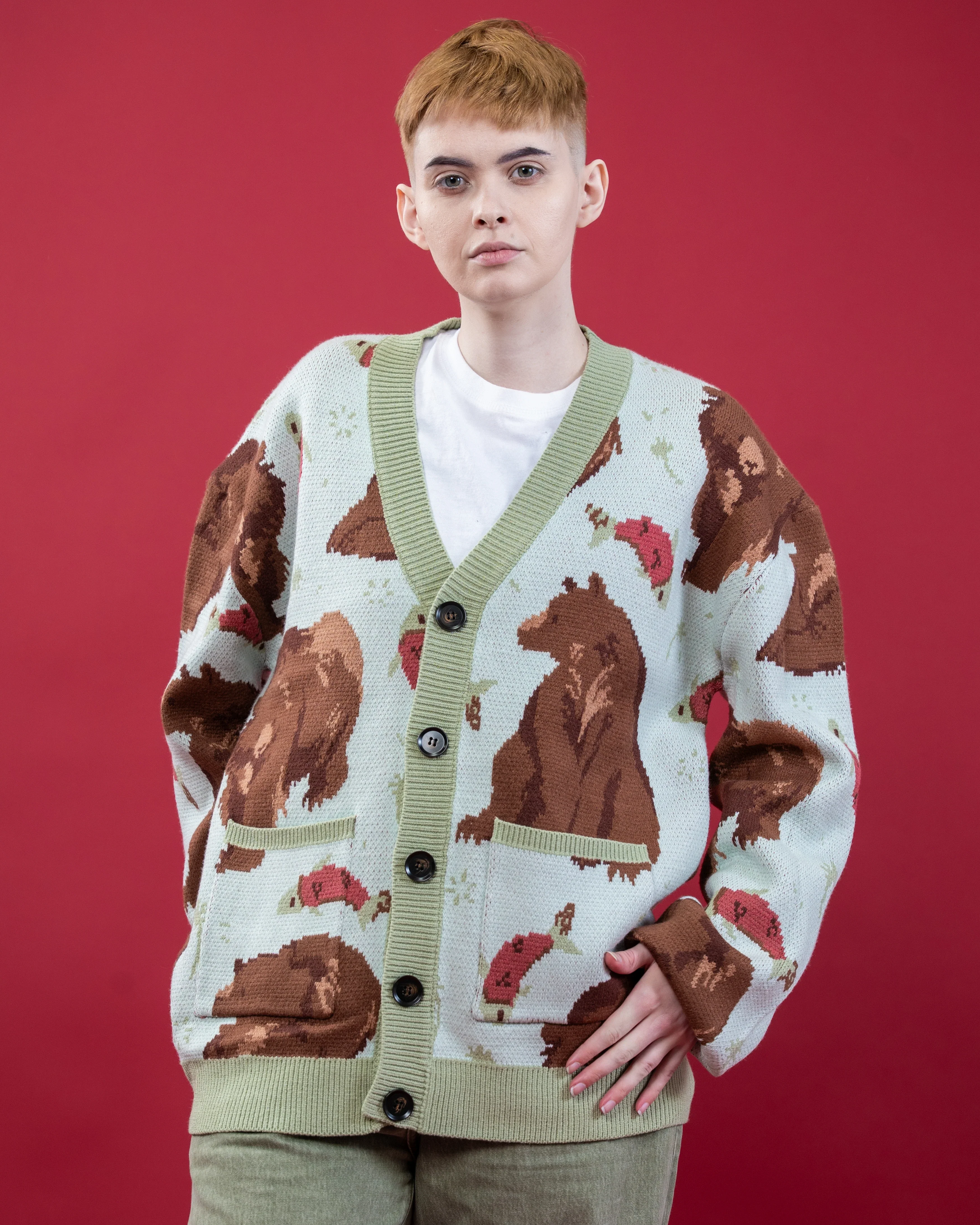 Bearin' Around Cardigan - Image 3