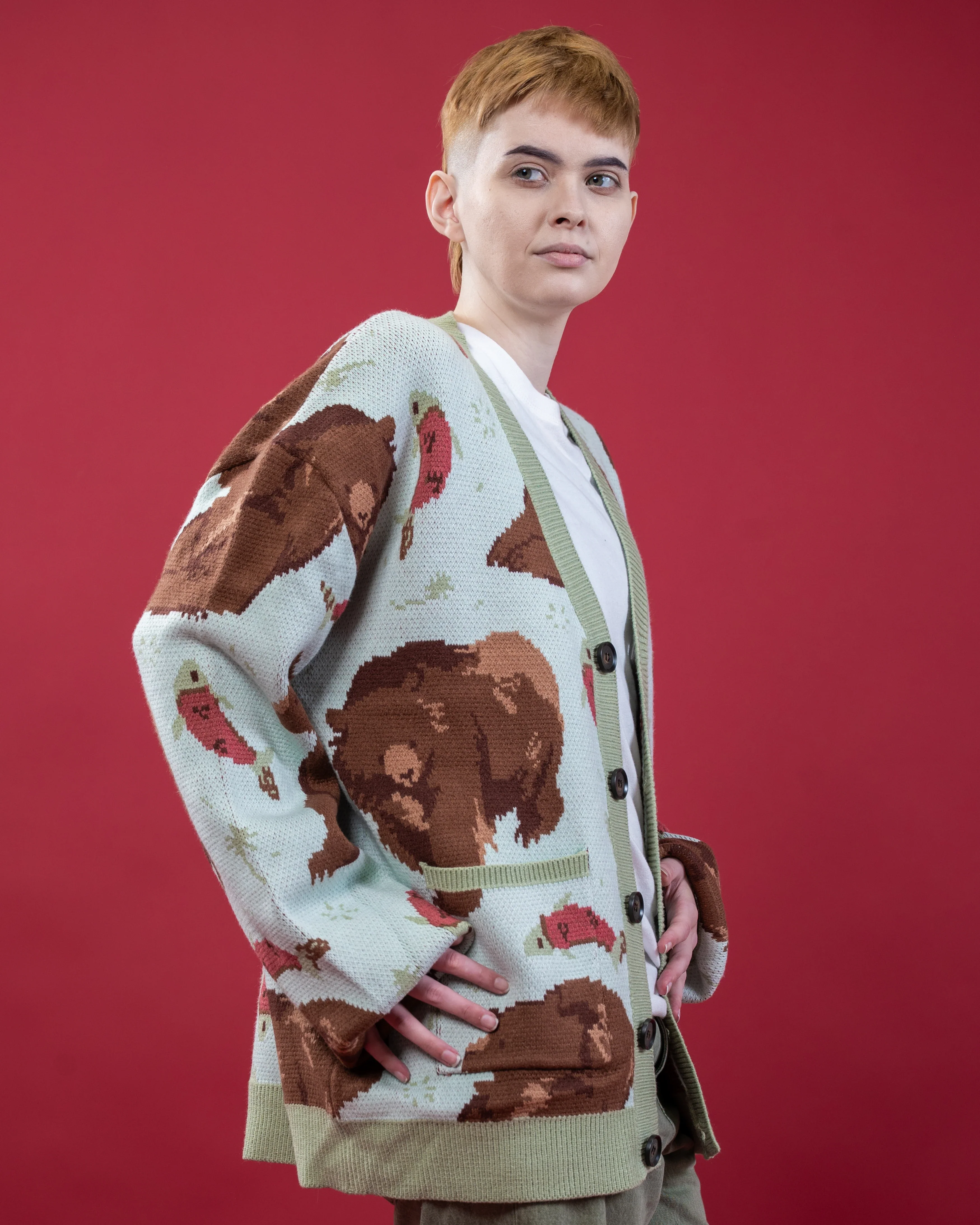 Bearin' Around Cardigan - Image 5