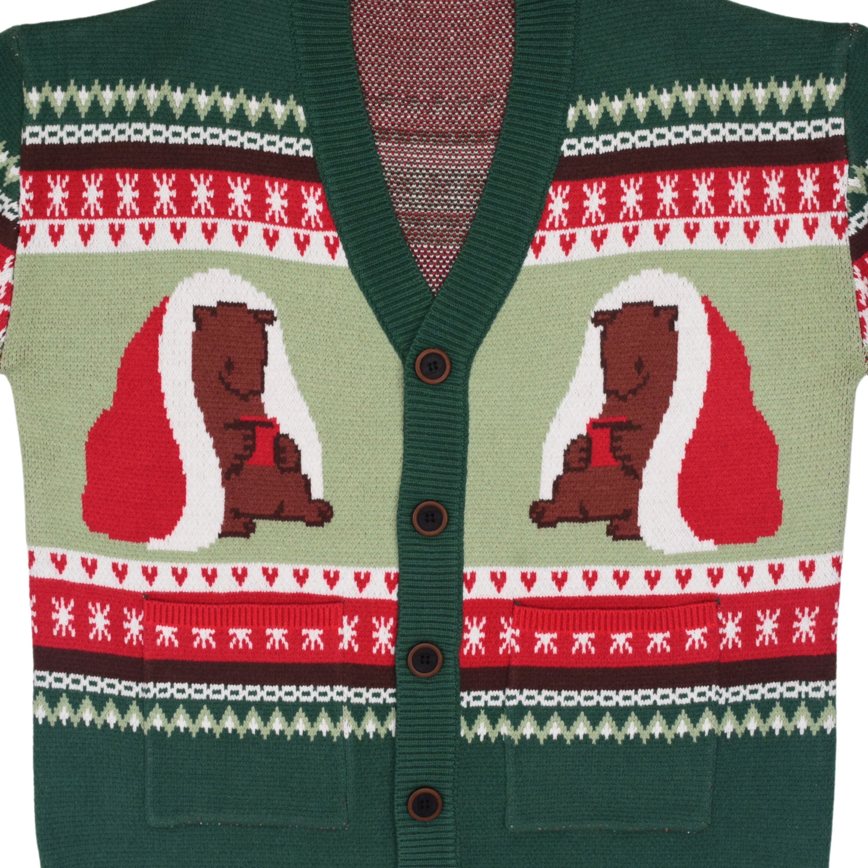 Beary Christmas Cardigan - Image 15