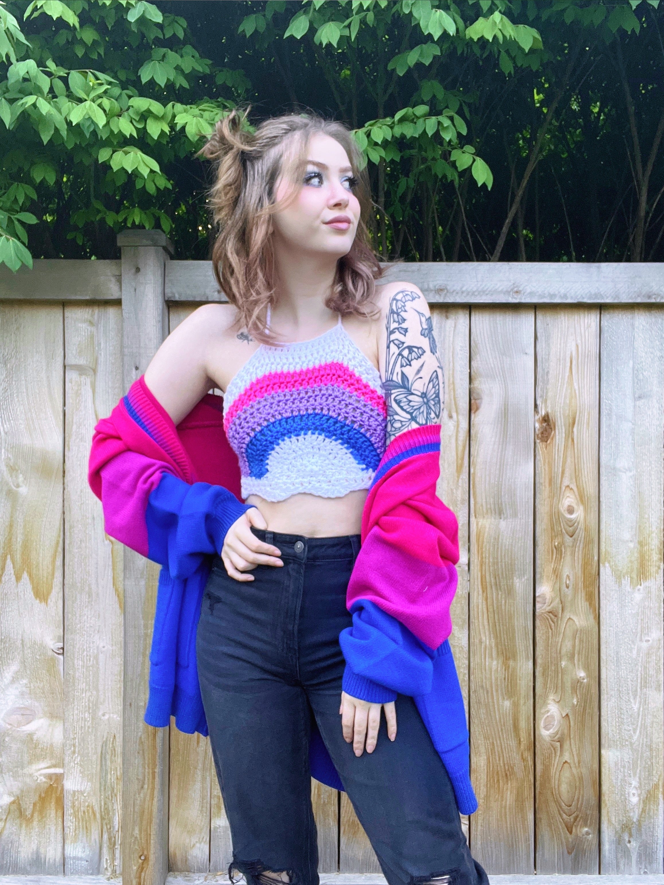 Bi Pride Cardigan - Image 6