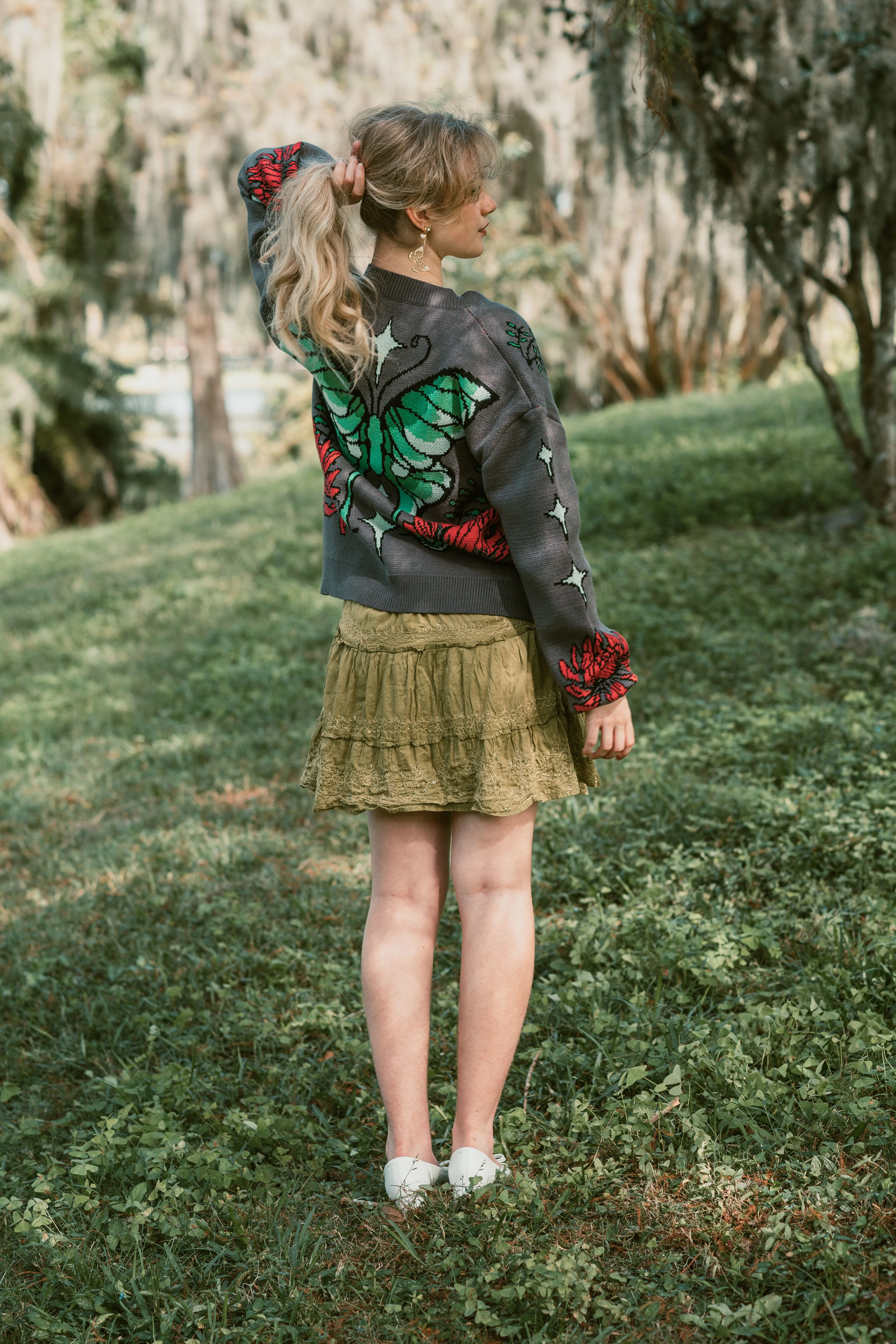 Black Boneless Birgo Cardigan - Image 4