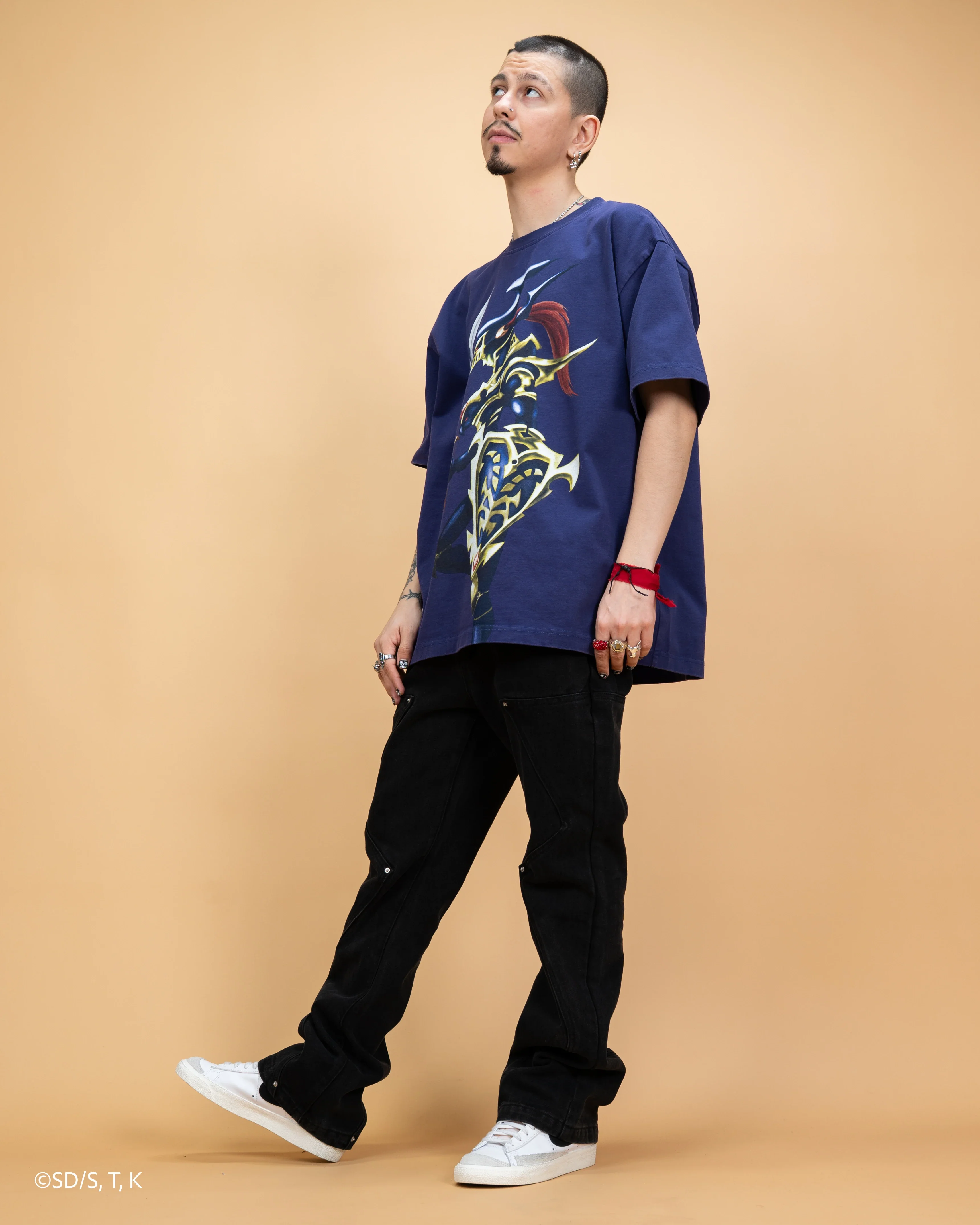 Black Luster Soldier Card Tee - Image 6