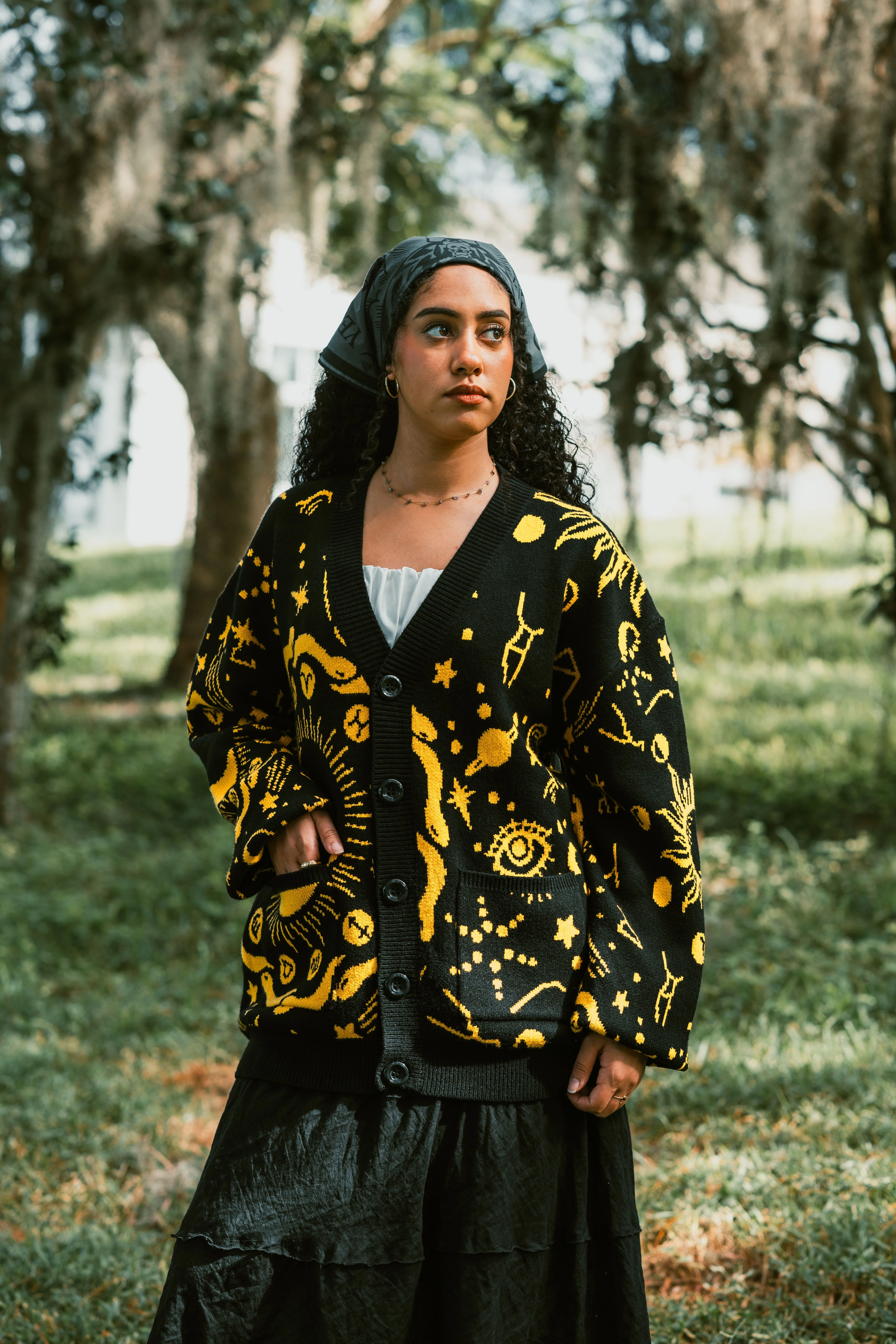 Black Ouija Bandana - Image 6