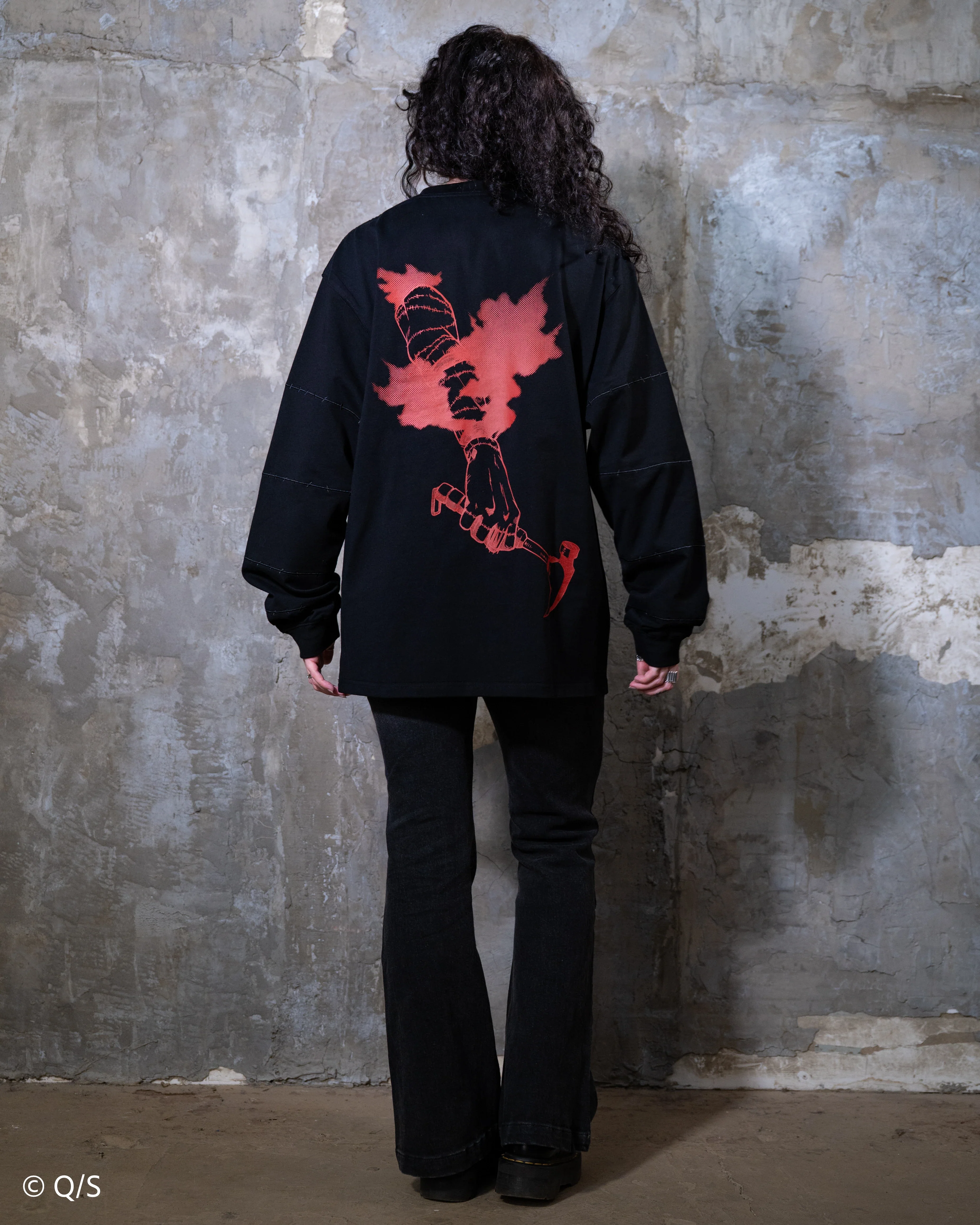 Black Shin Long Sleeve - Image 4