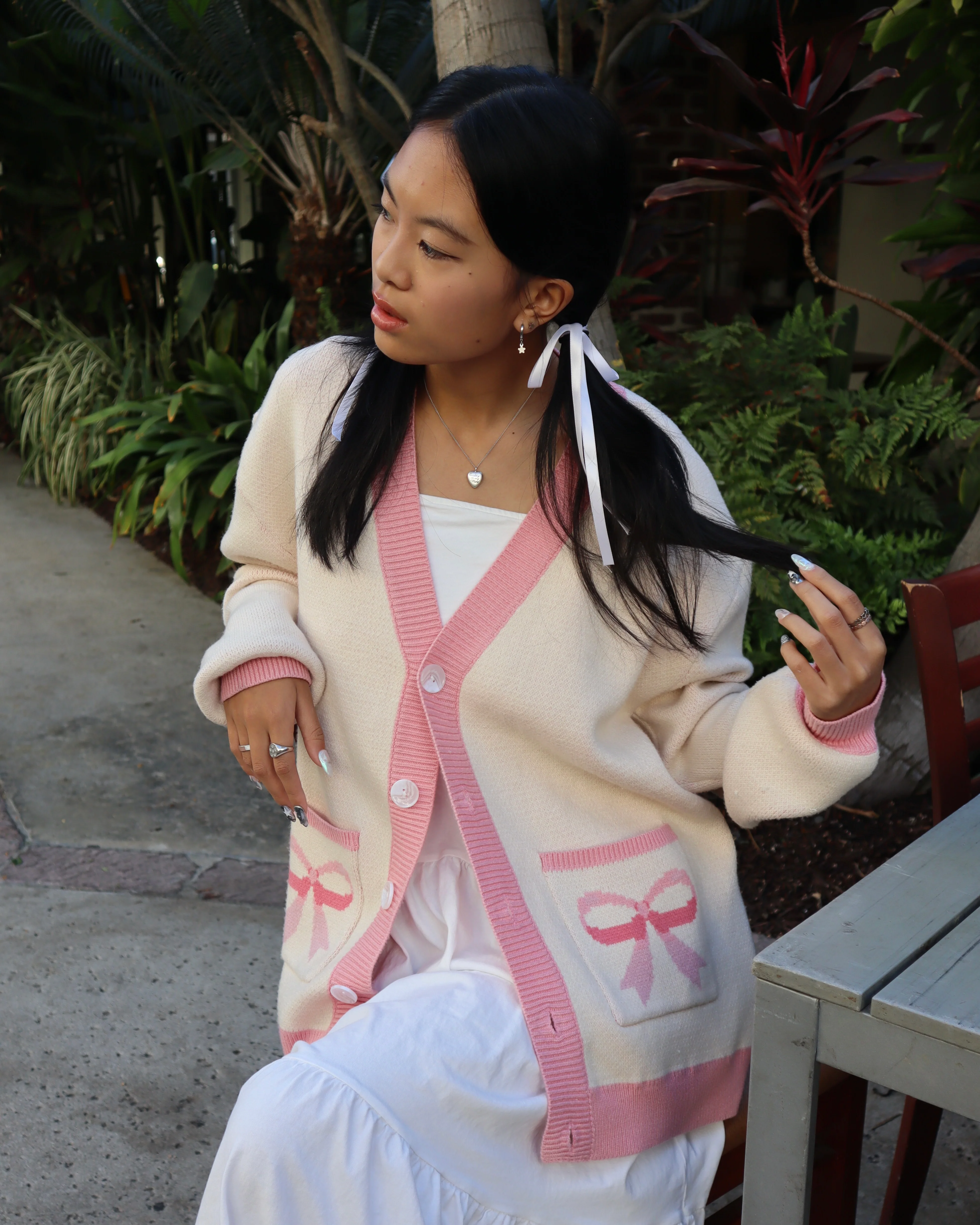 Bow Cardigan - Image 6