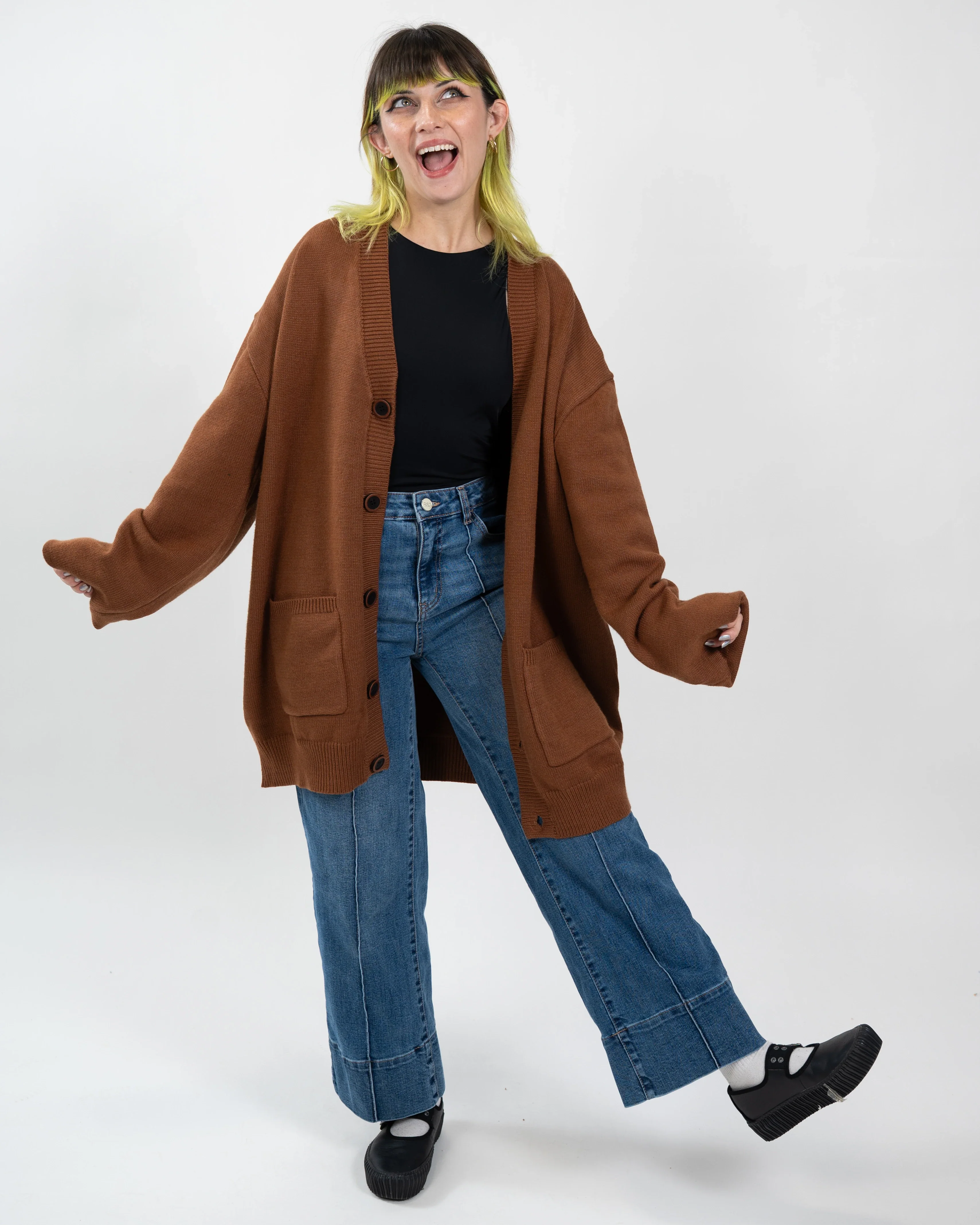 Brown Envy Cardigan - Image 6