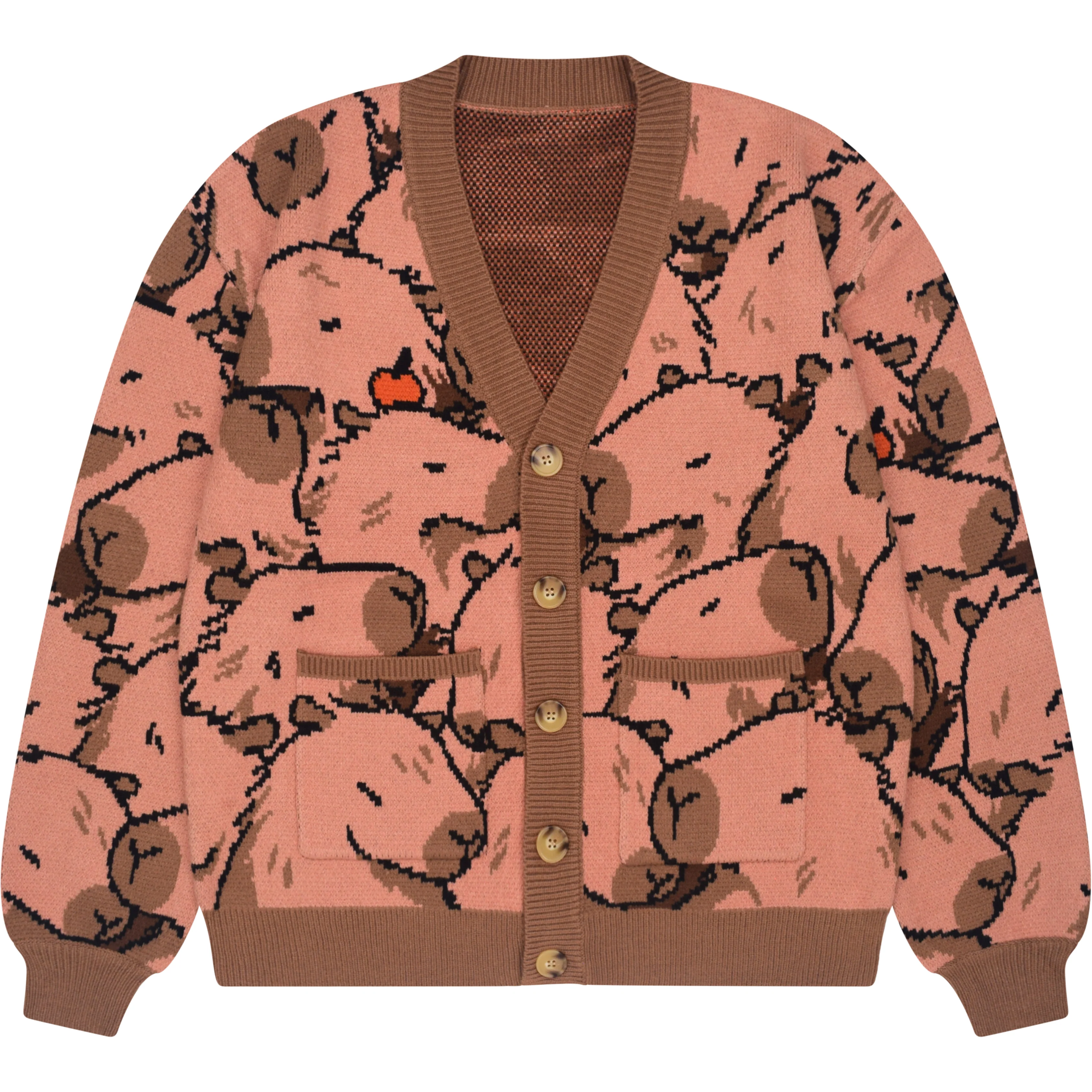 Capybara With Me Cardigan