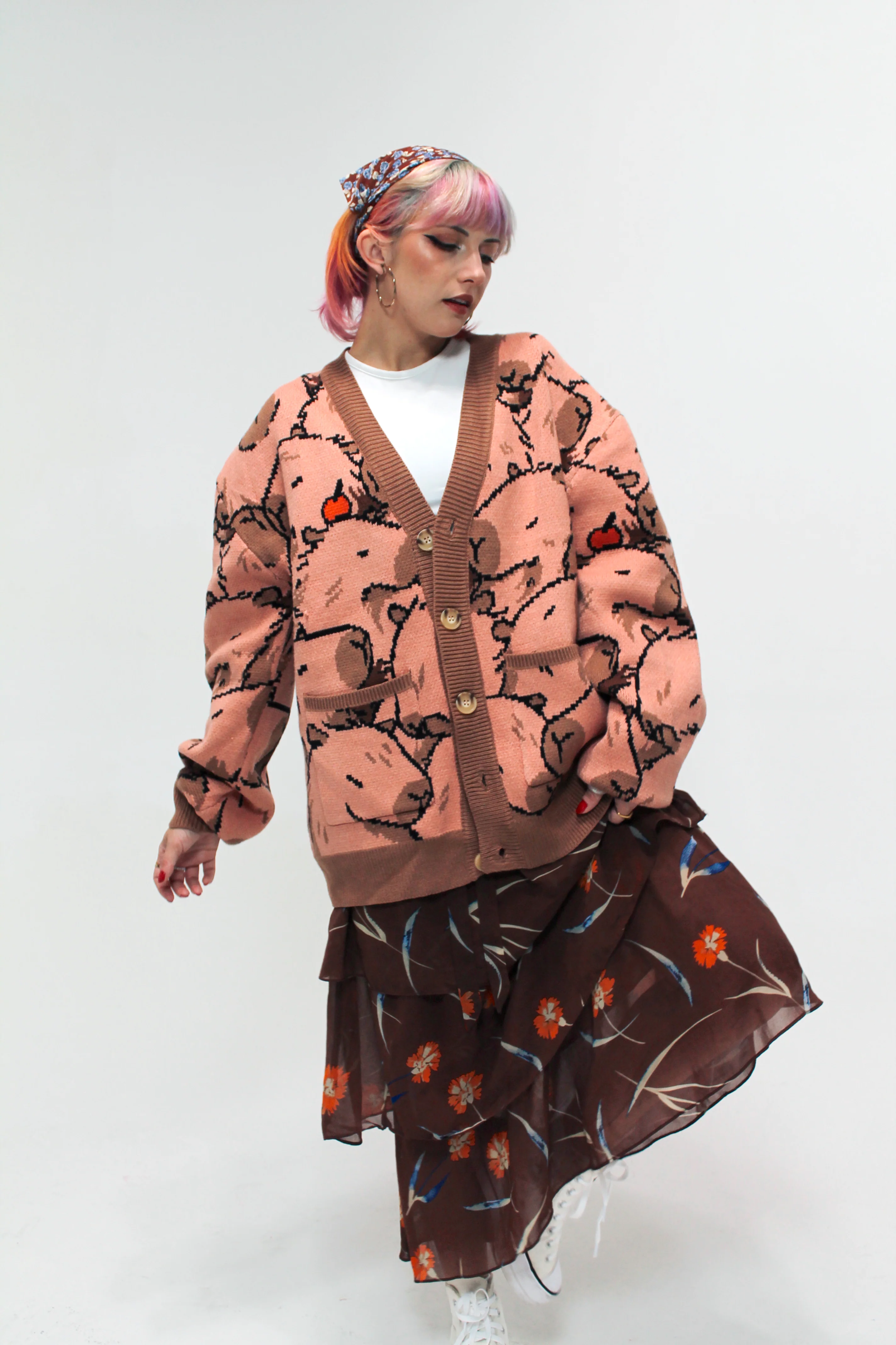 Capybara With Me Cardigan - Image 11