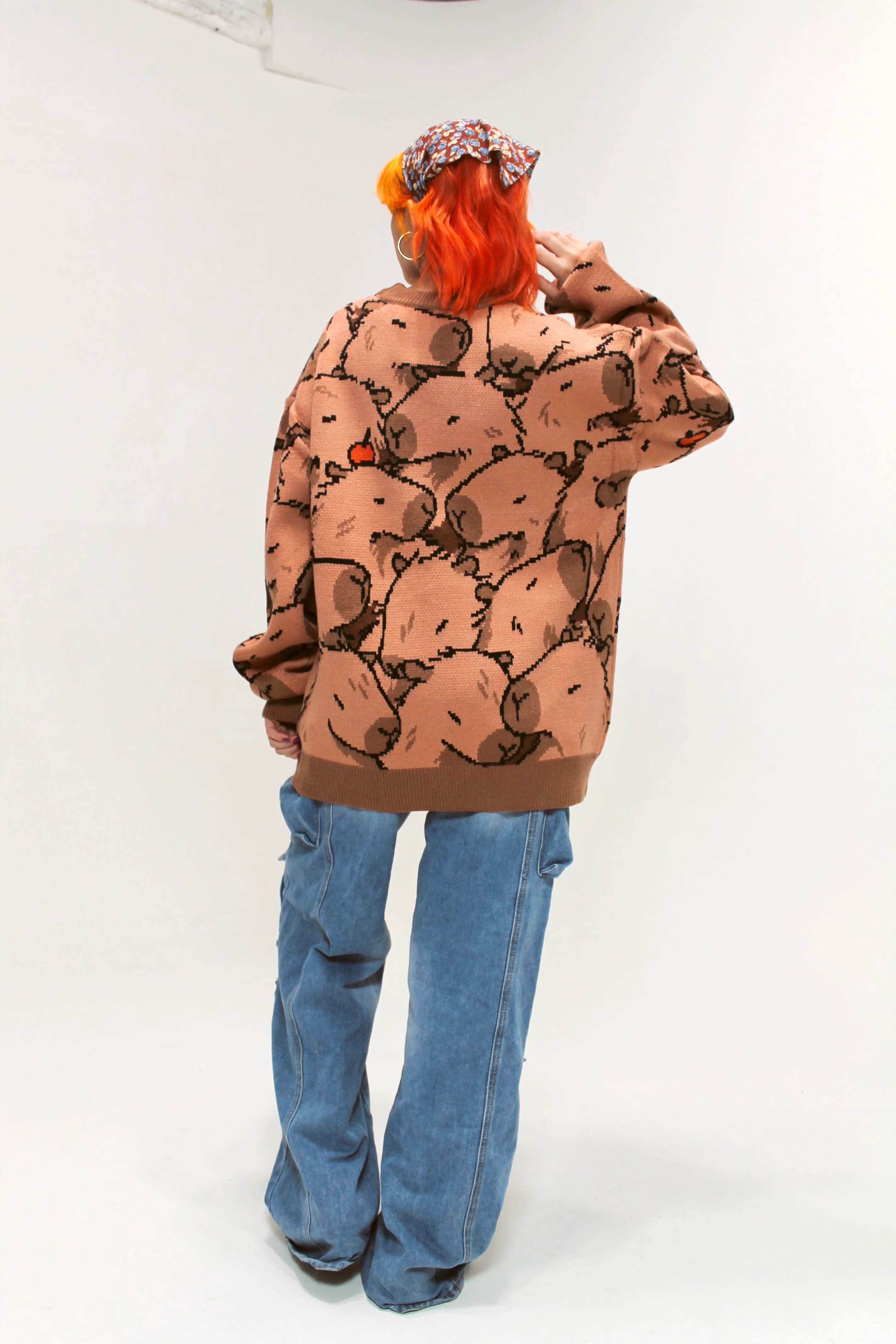 Capybara With Me Sweater - Image 4