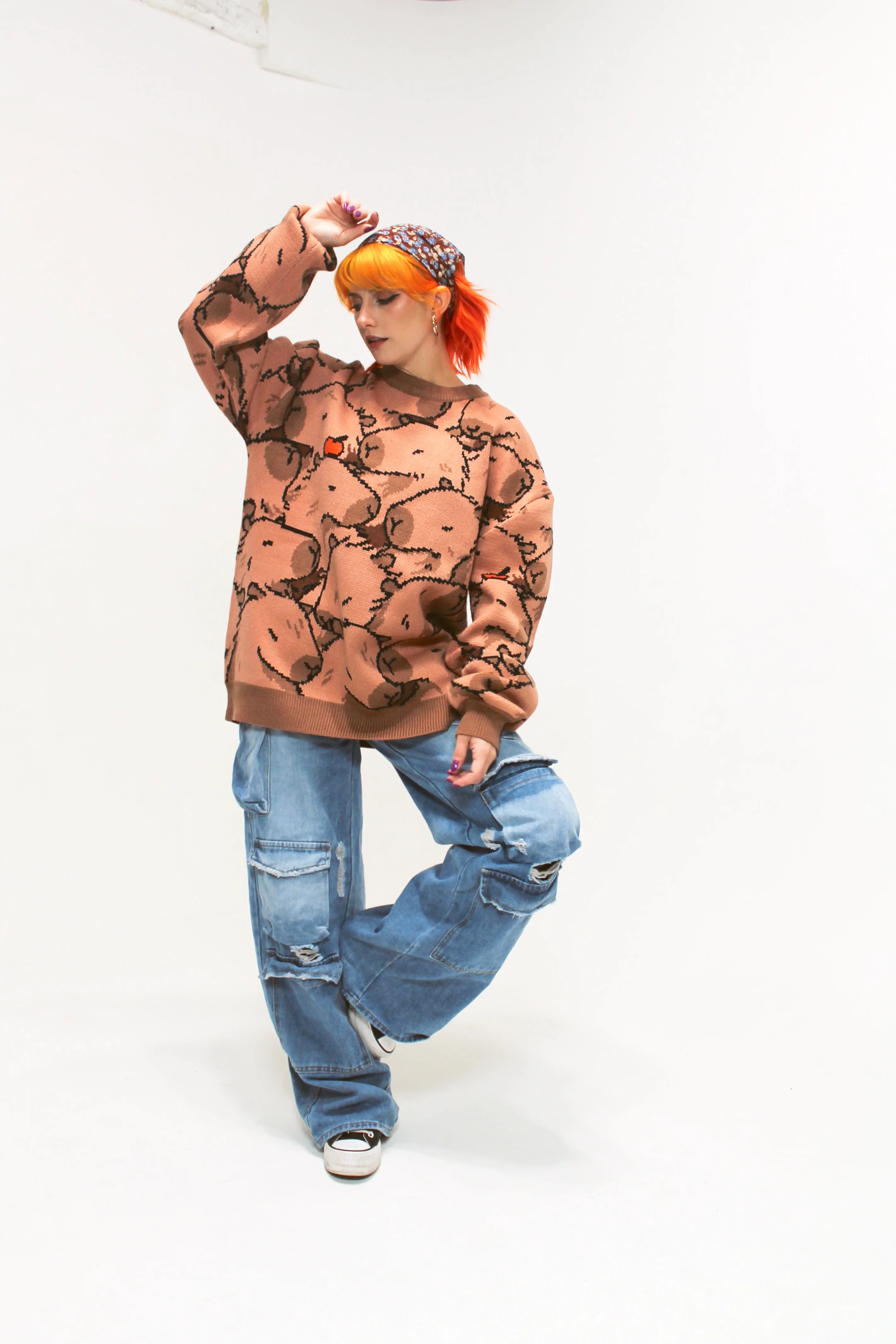 Capybara With Me Sweater - Image 6