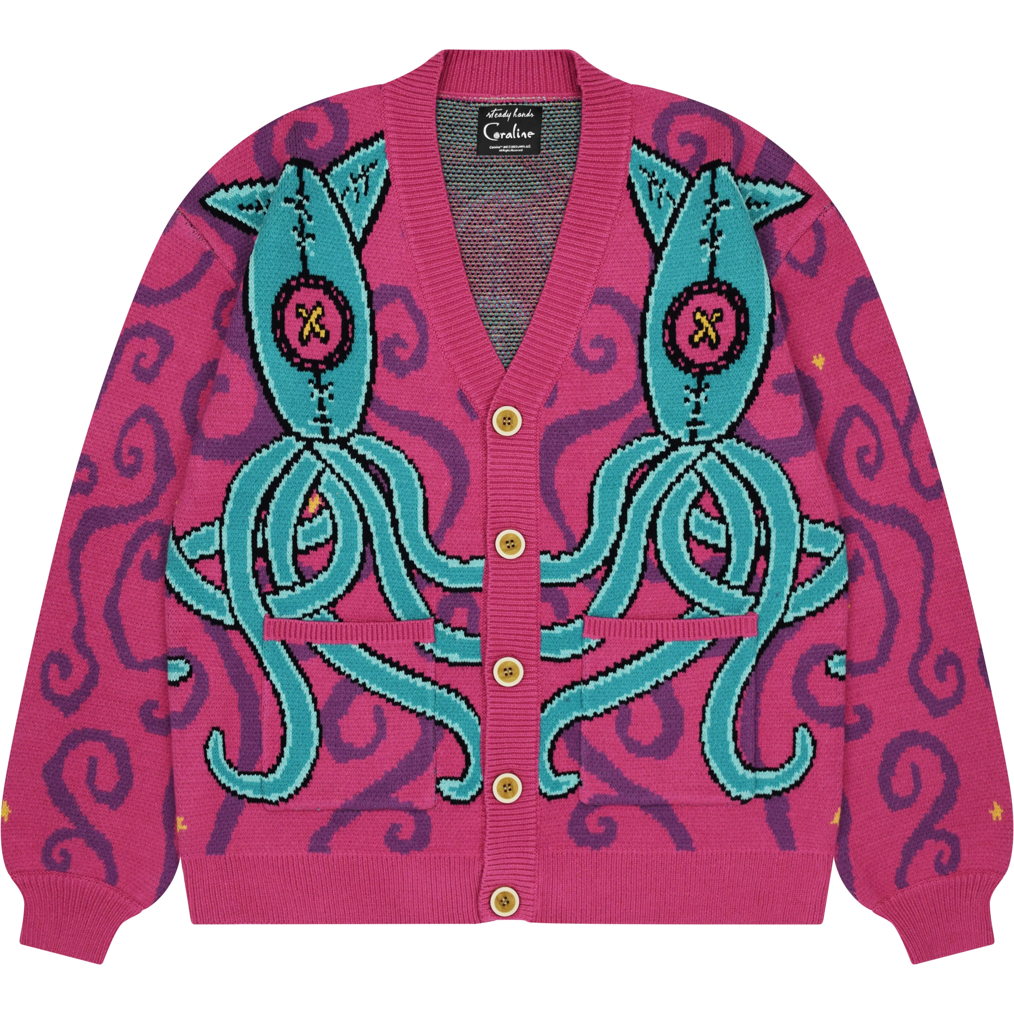 Coraline Squid Cardigan