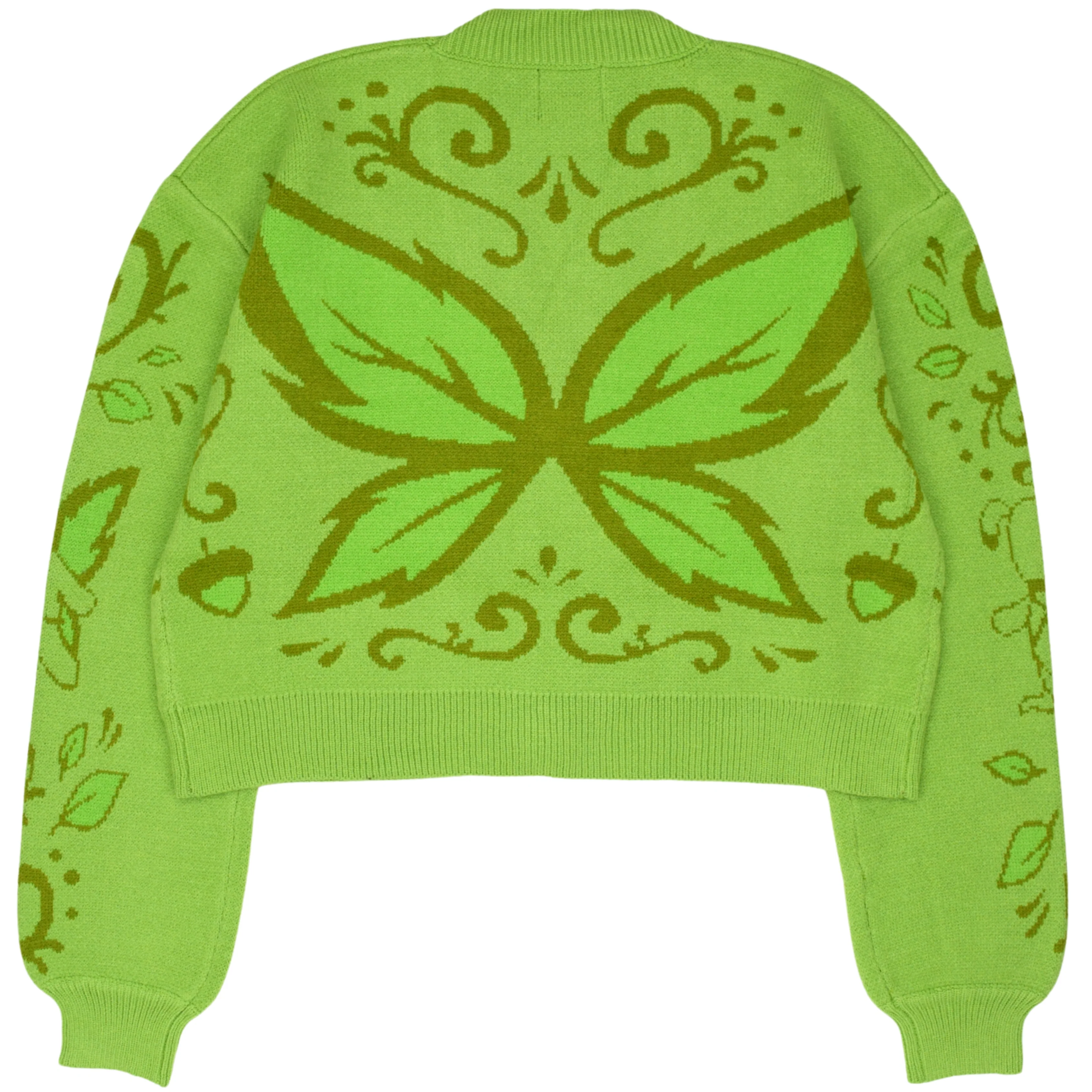 Cropped Illusen Cardigan