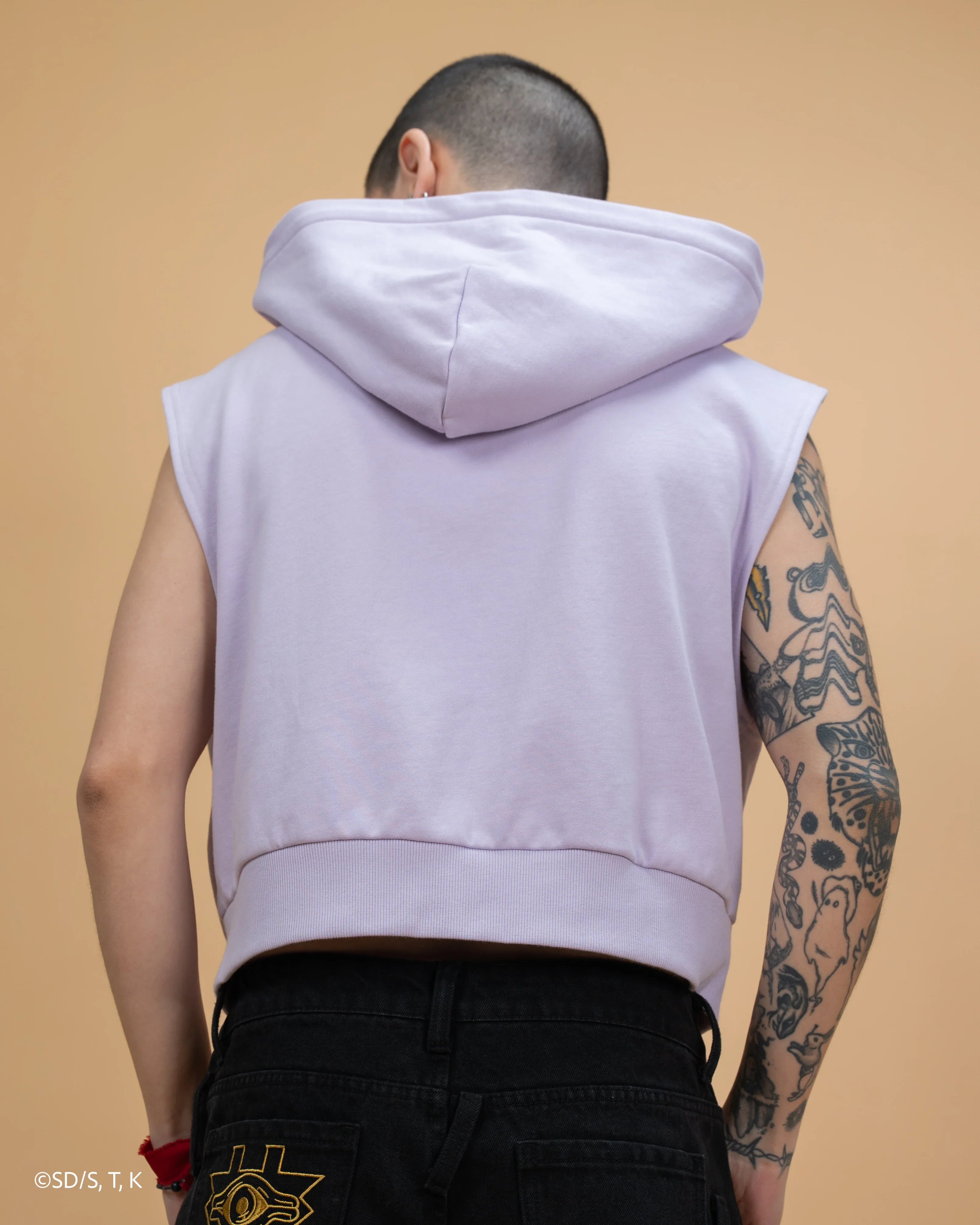 Cropped Marik Hoodie - Image 8