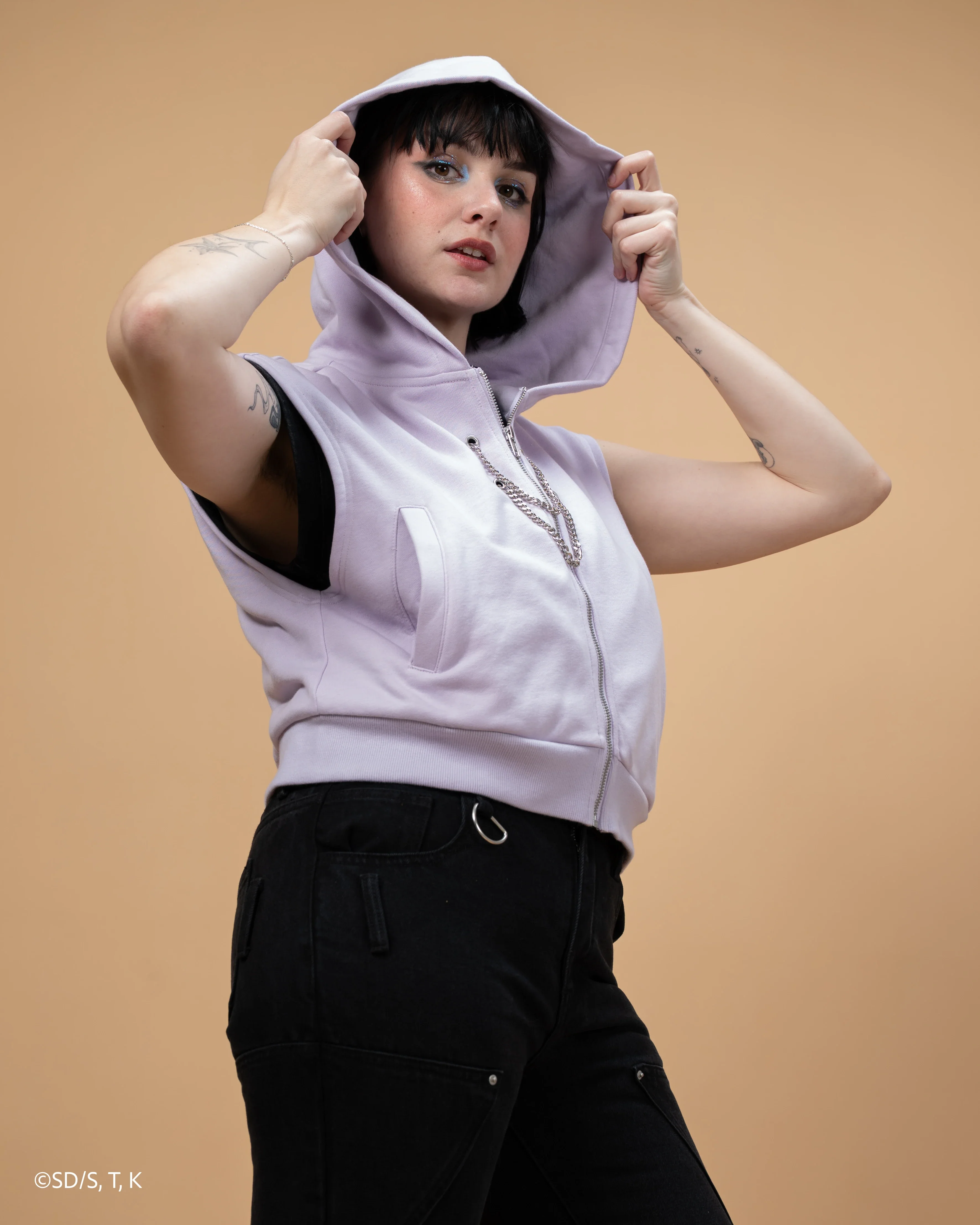 Cropped Marik Millennium Rod Hoodie - Image 13