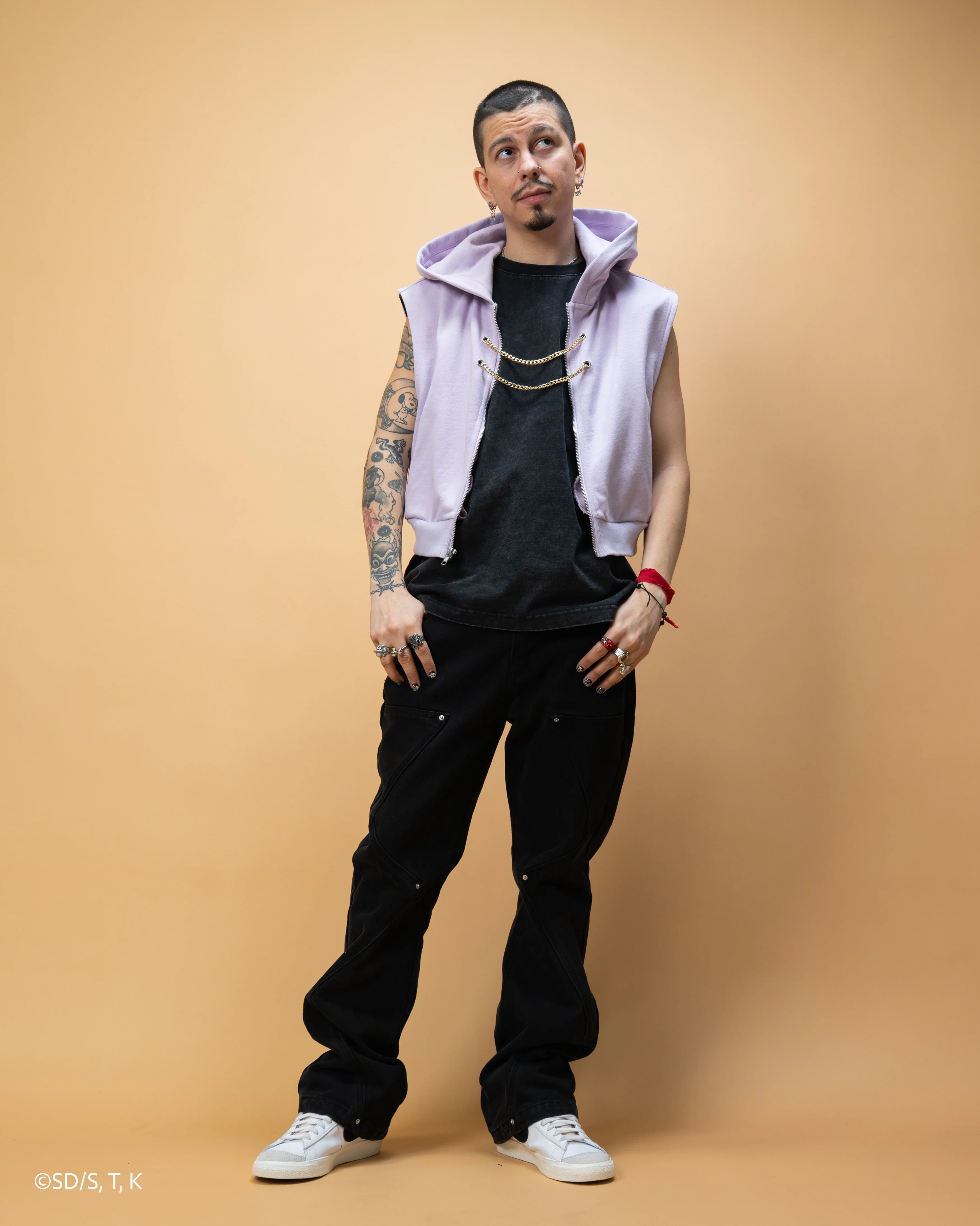 Cropped Marik Millennium Rod Hoodie - Image 9