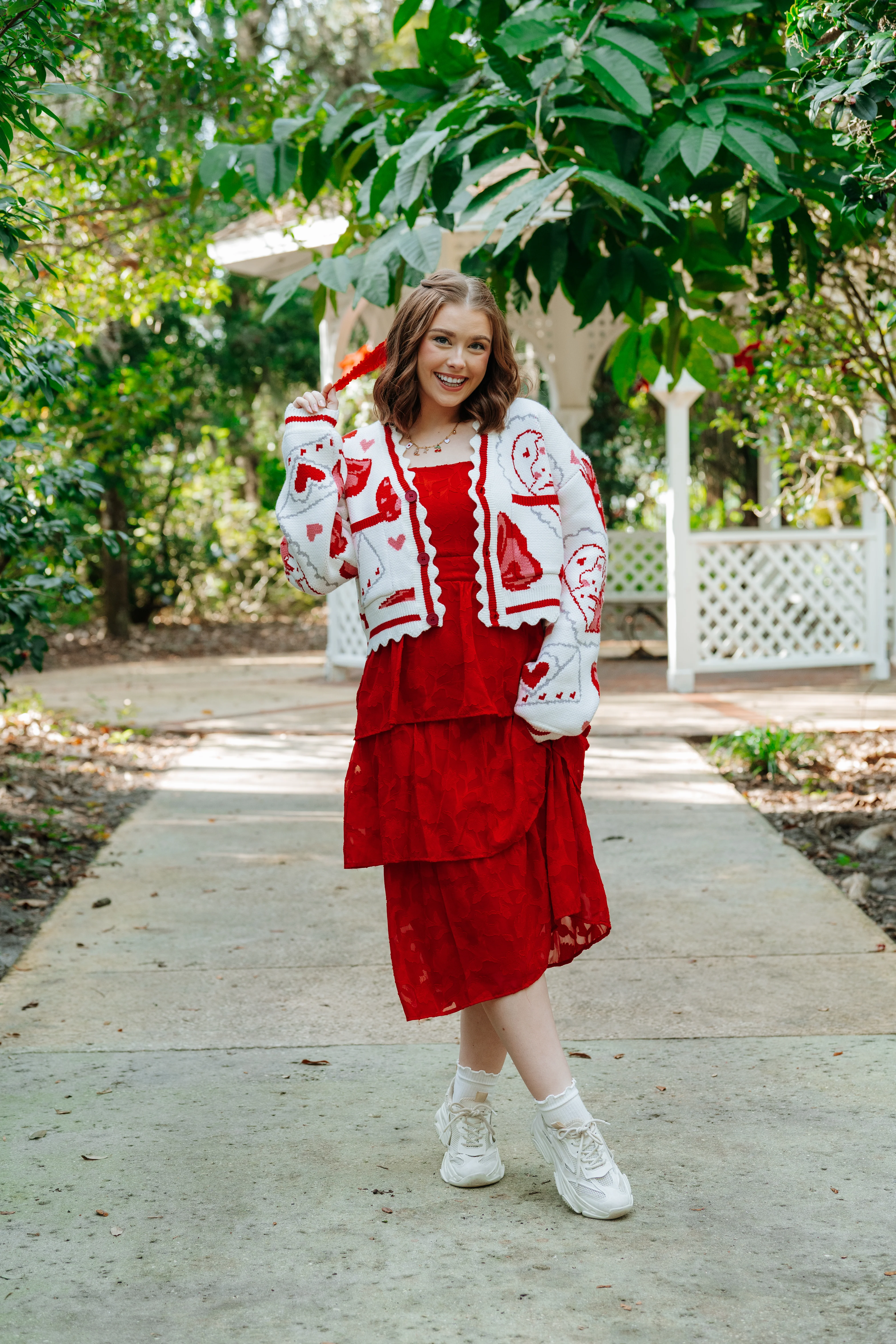Cropped Valentine Cardigan - Image 6