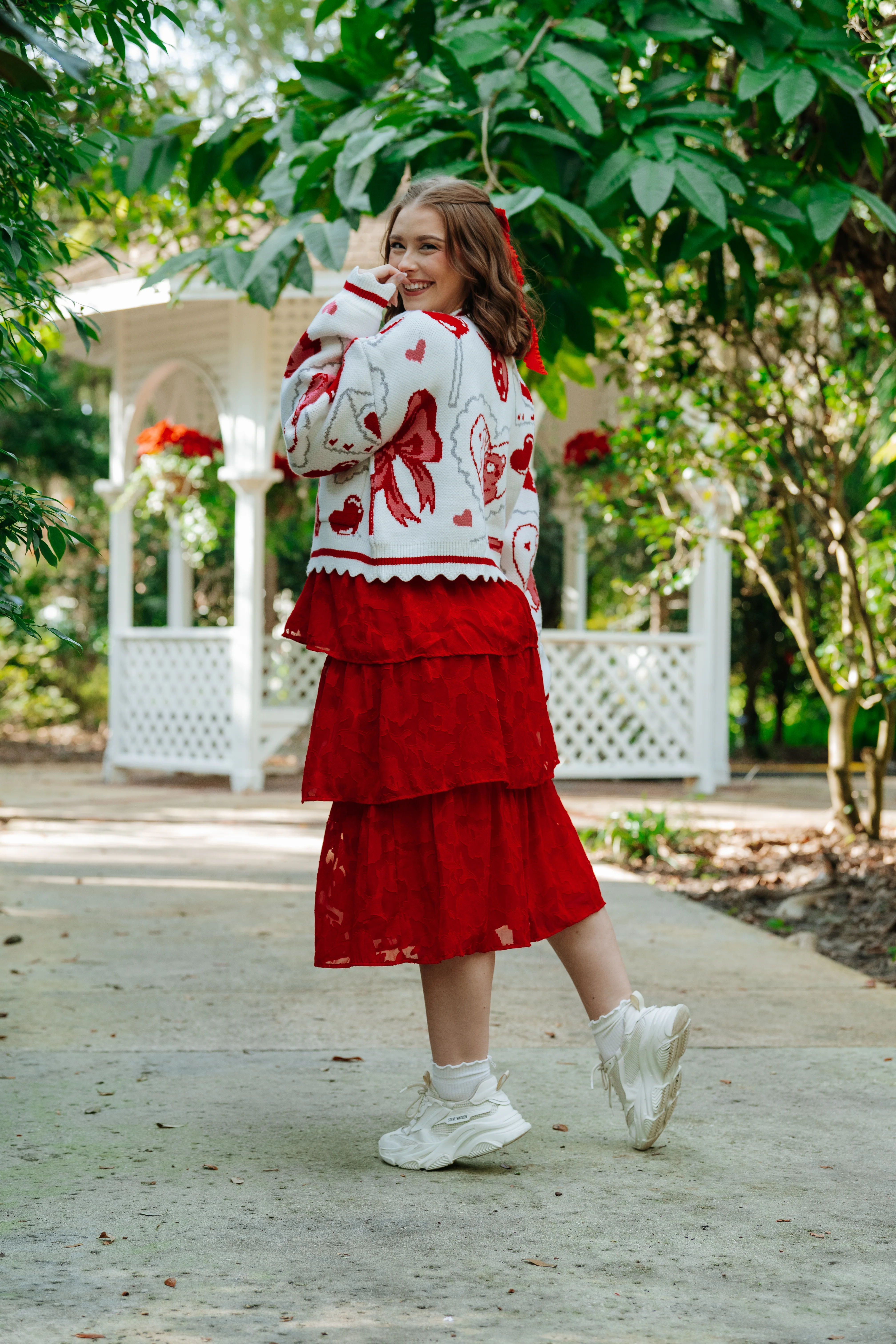 Cropped Valentine Cardigan - Image 7