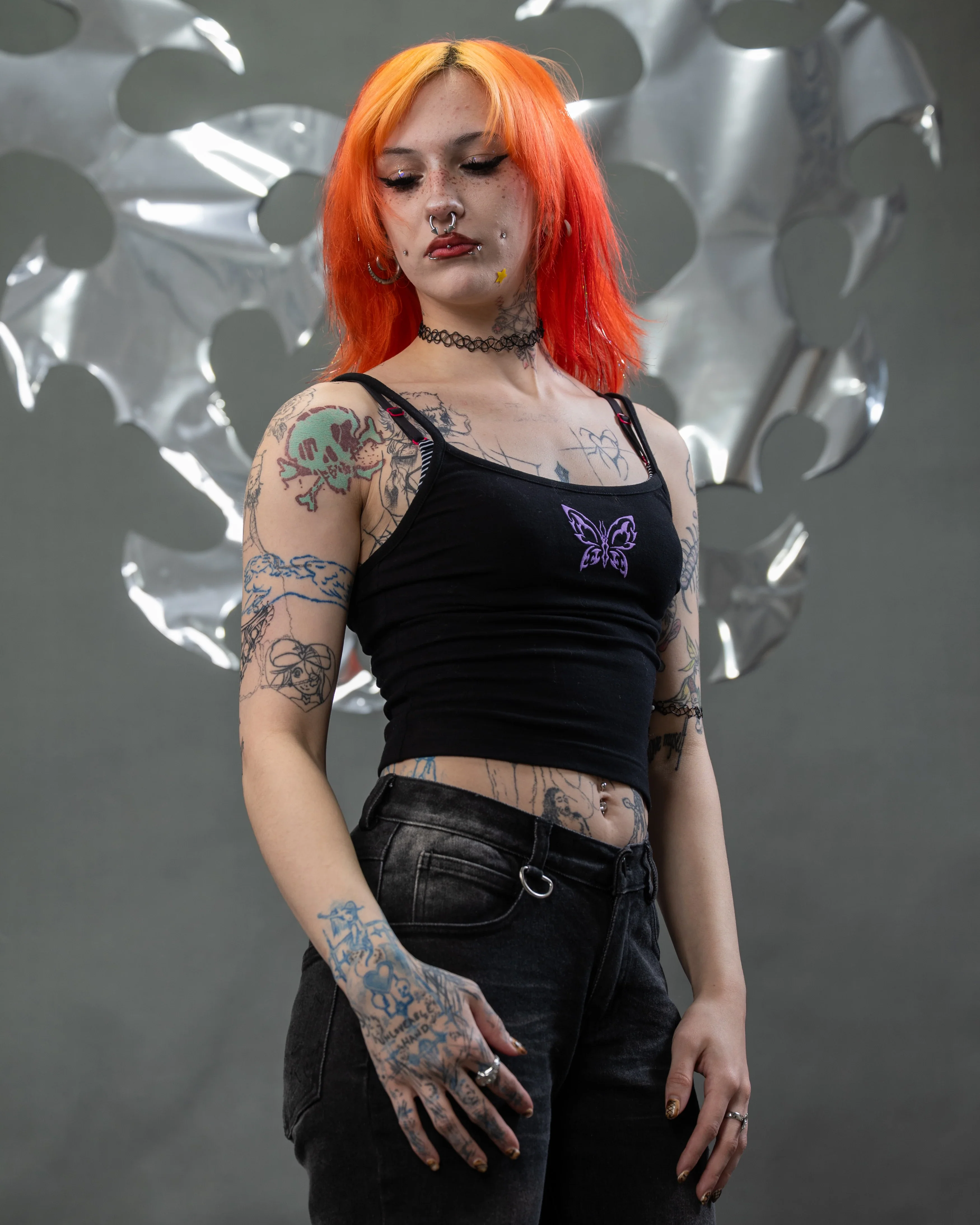 Cyber Butterfly Cami - Image 3
