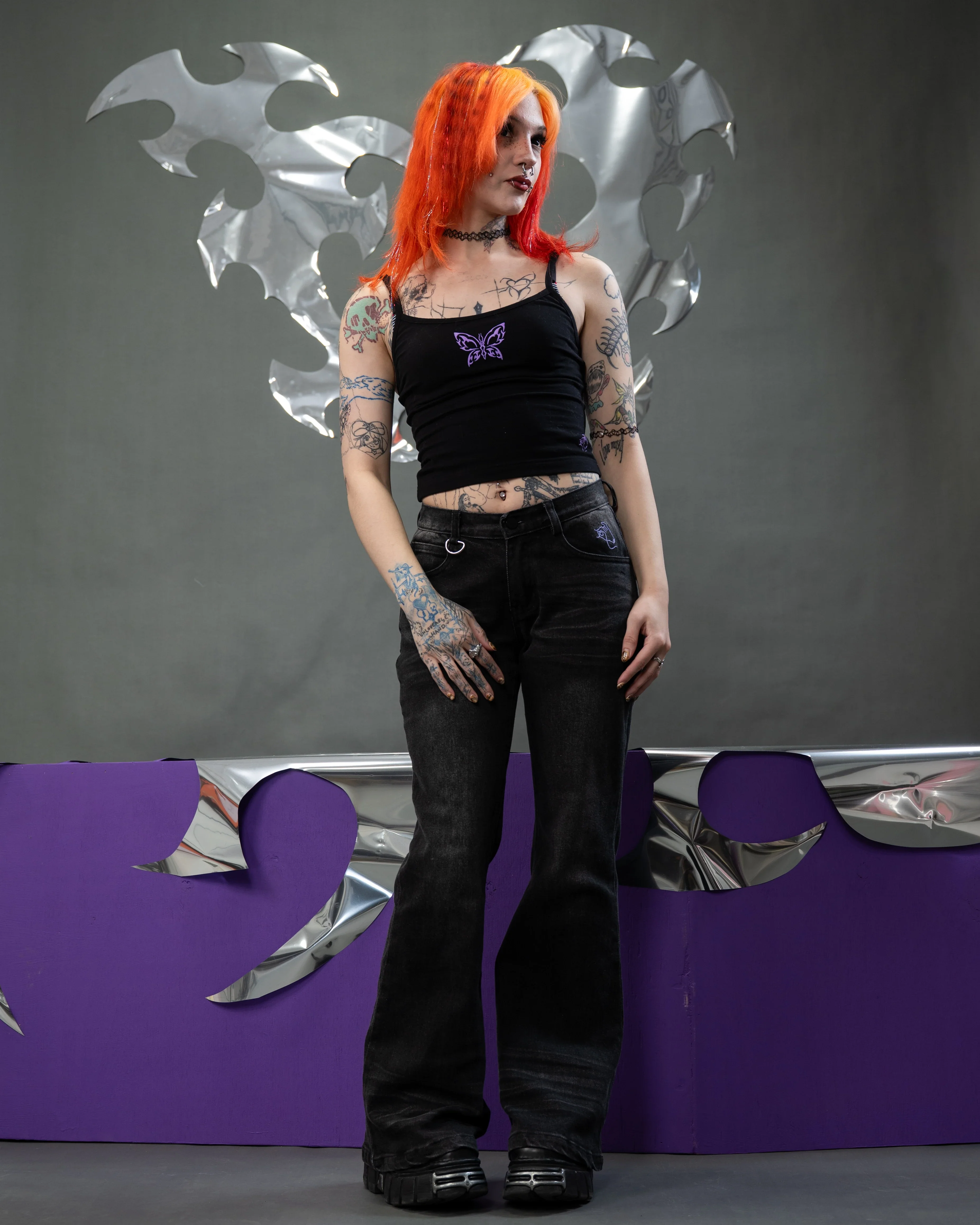 Cyber Butterfly Cami - Image 7