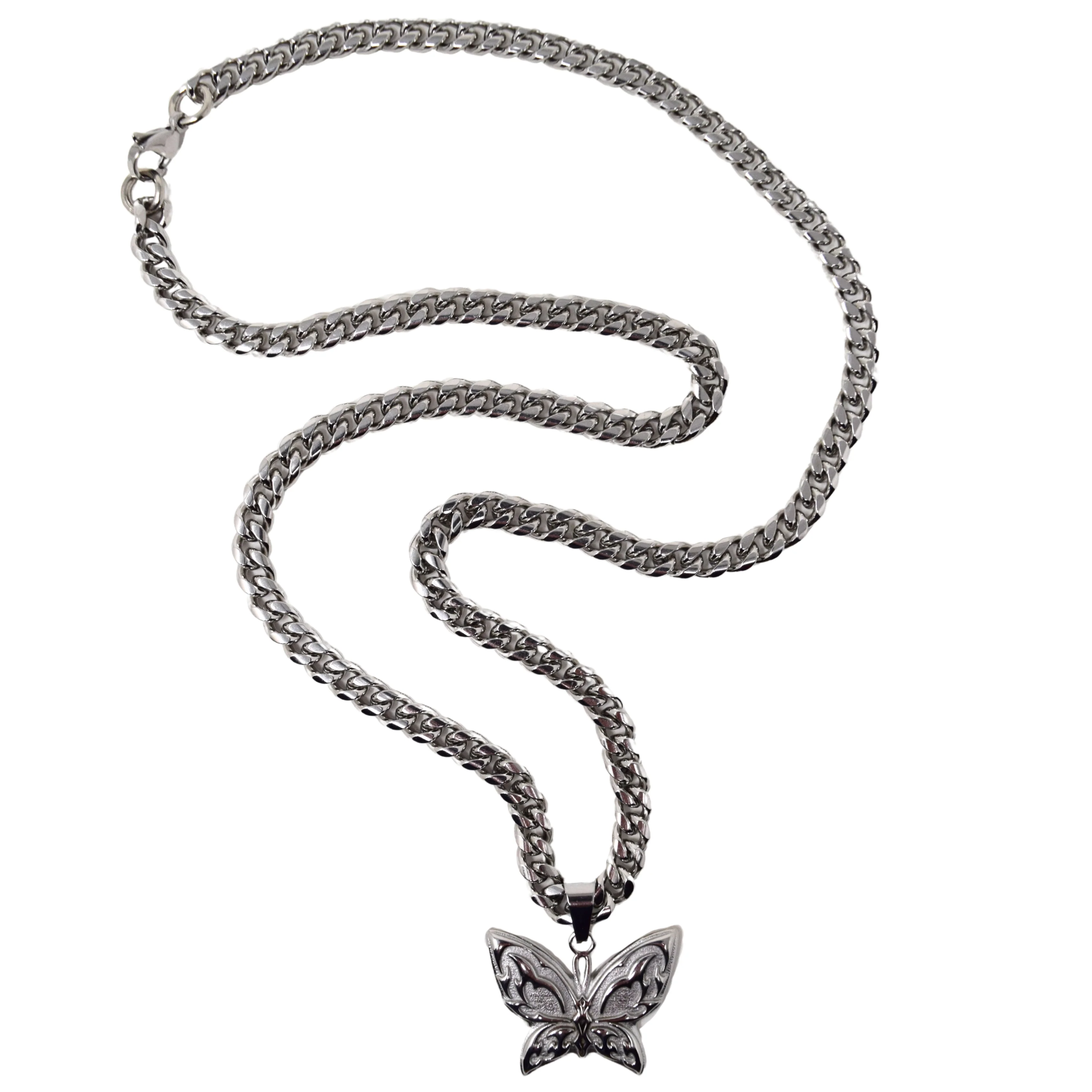 Cyber Butterfly Necklace - Image 2