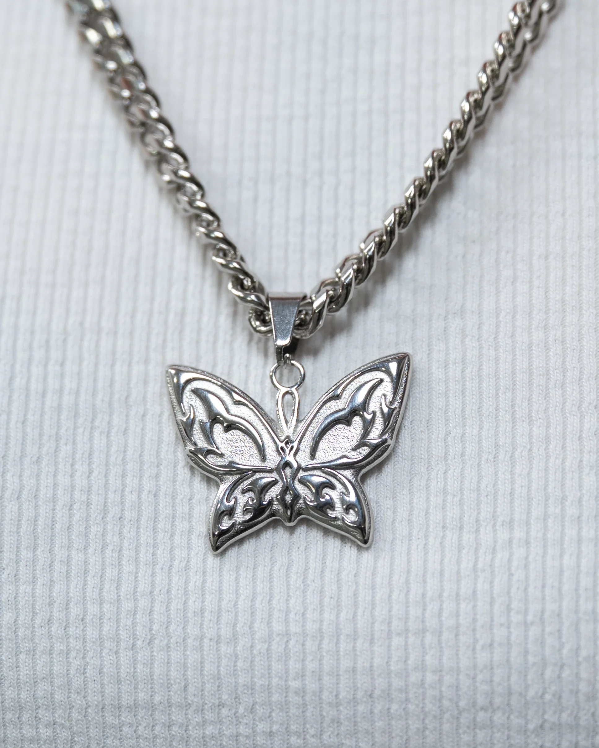 Cyber Butterfly Necklace - Image 5