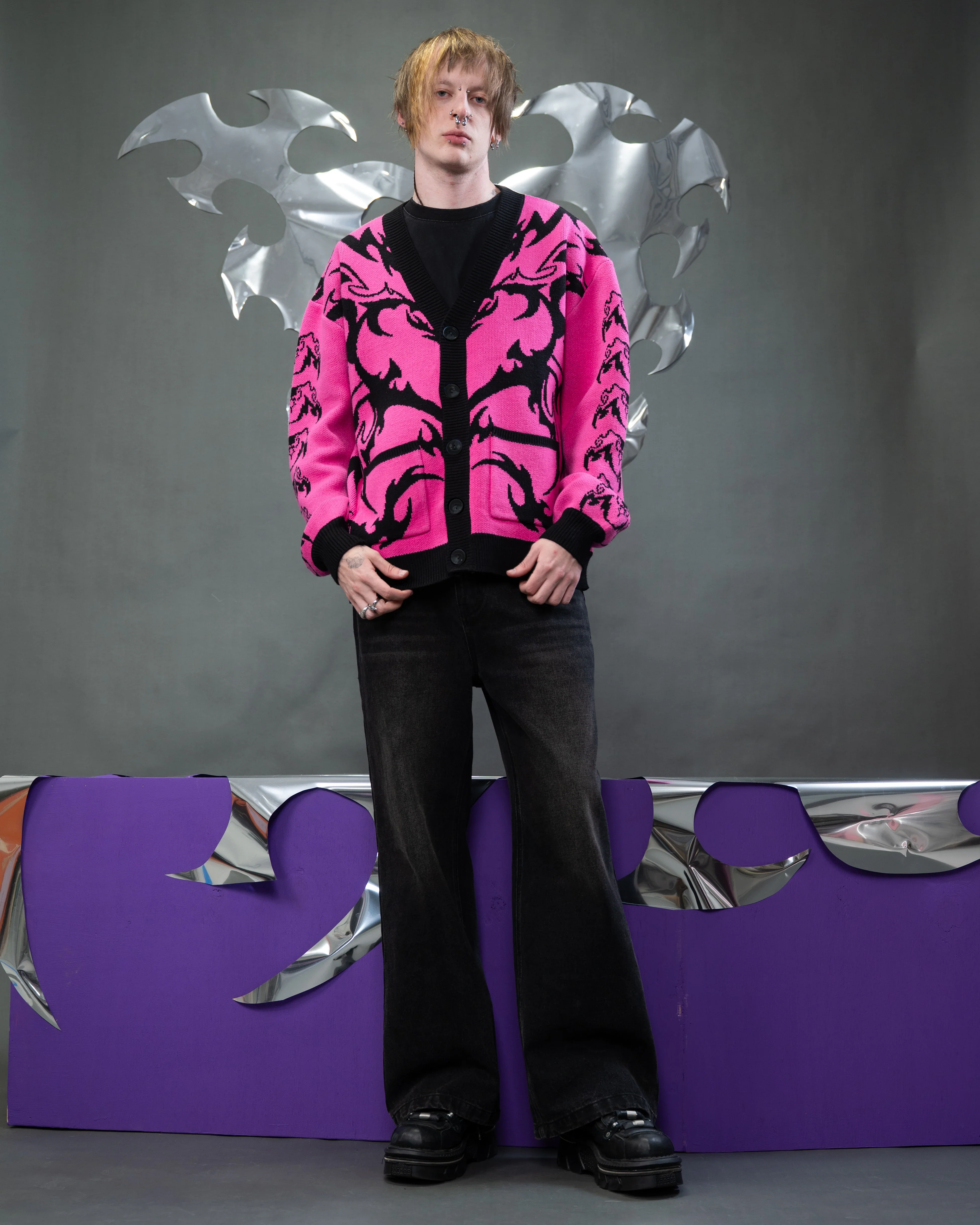 Cyber Heart Cardigan - Image 10