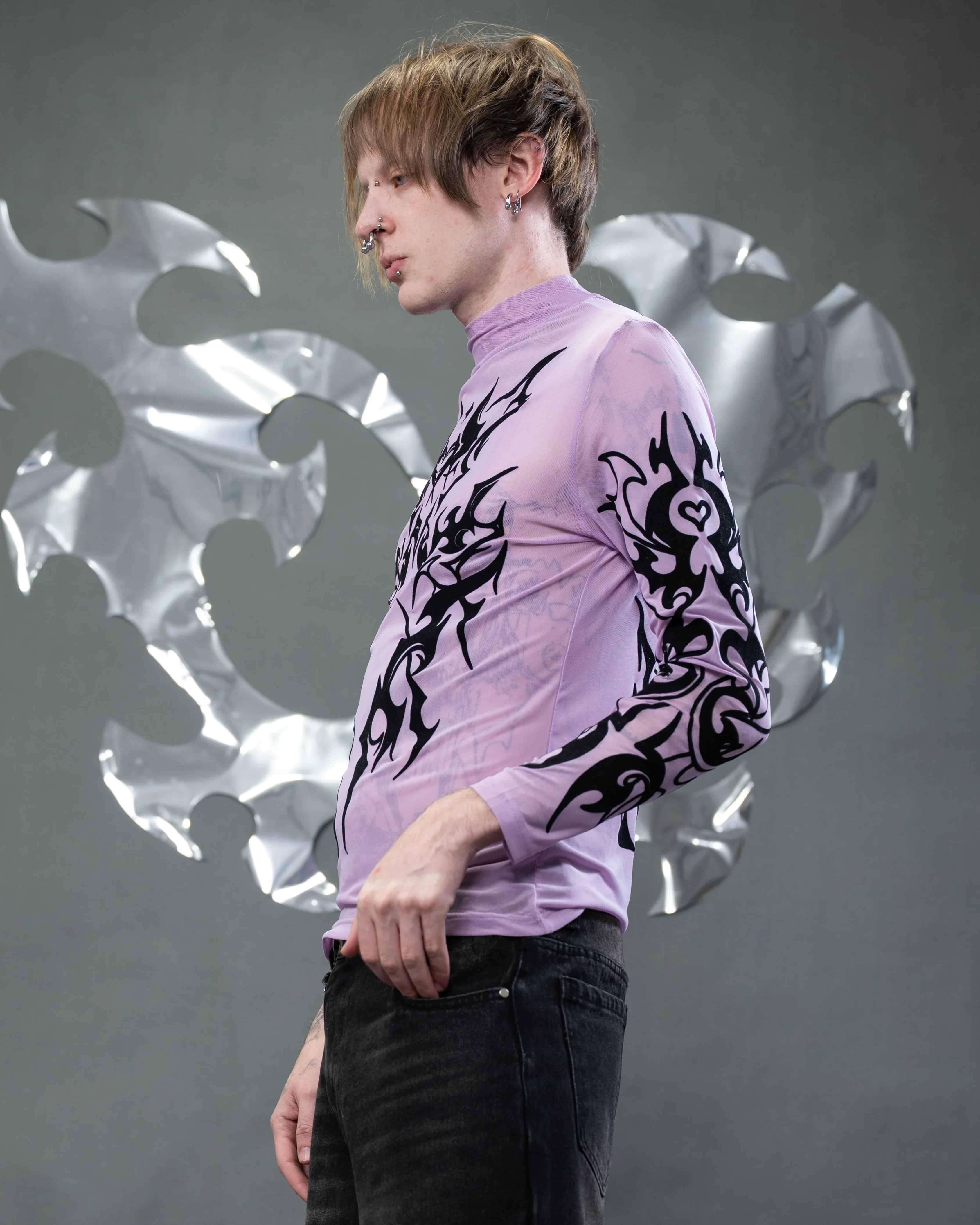 Cyber Mesh Top - Image 11