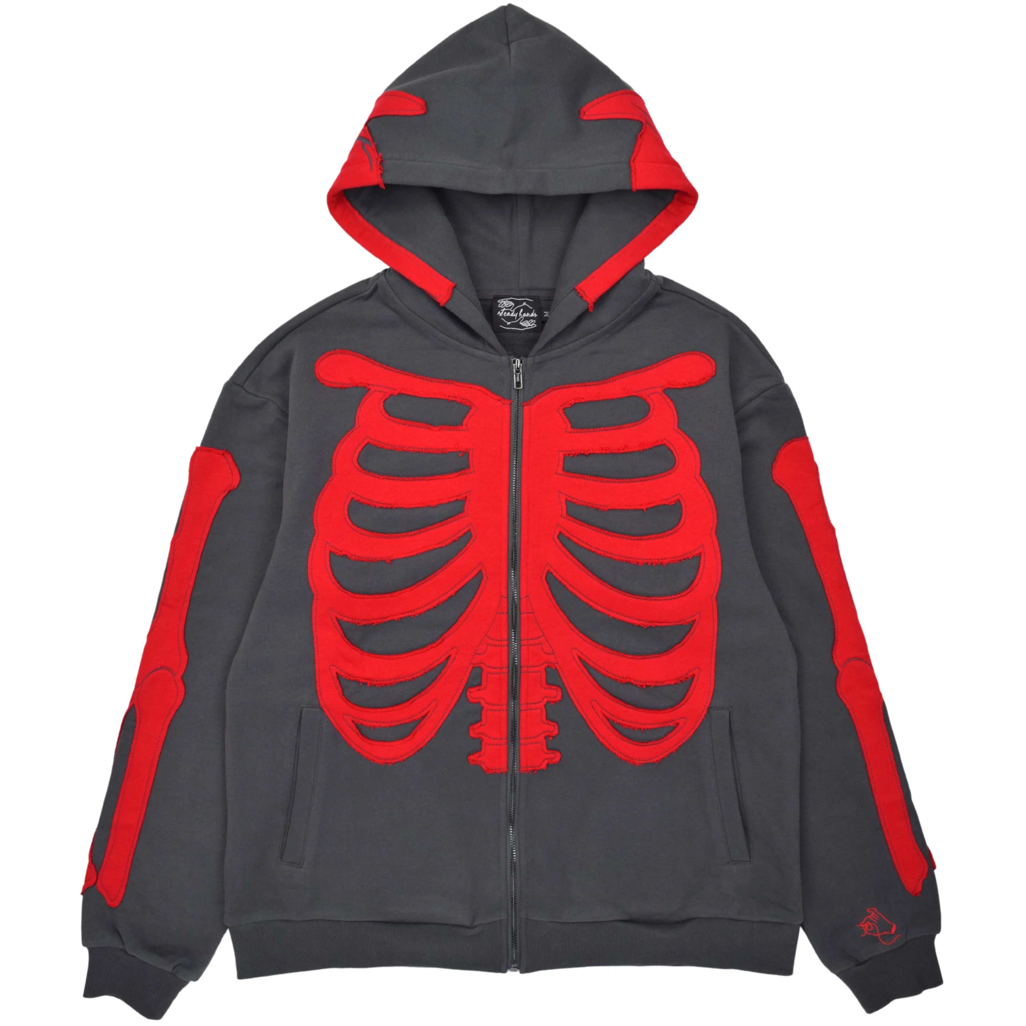Demon Skeleton Hoodie - Image 8