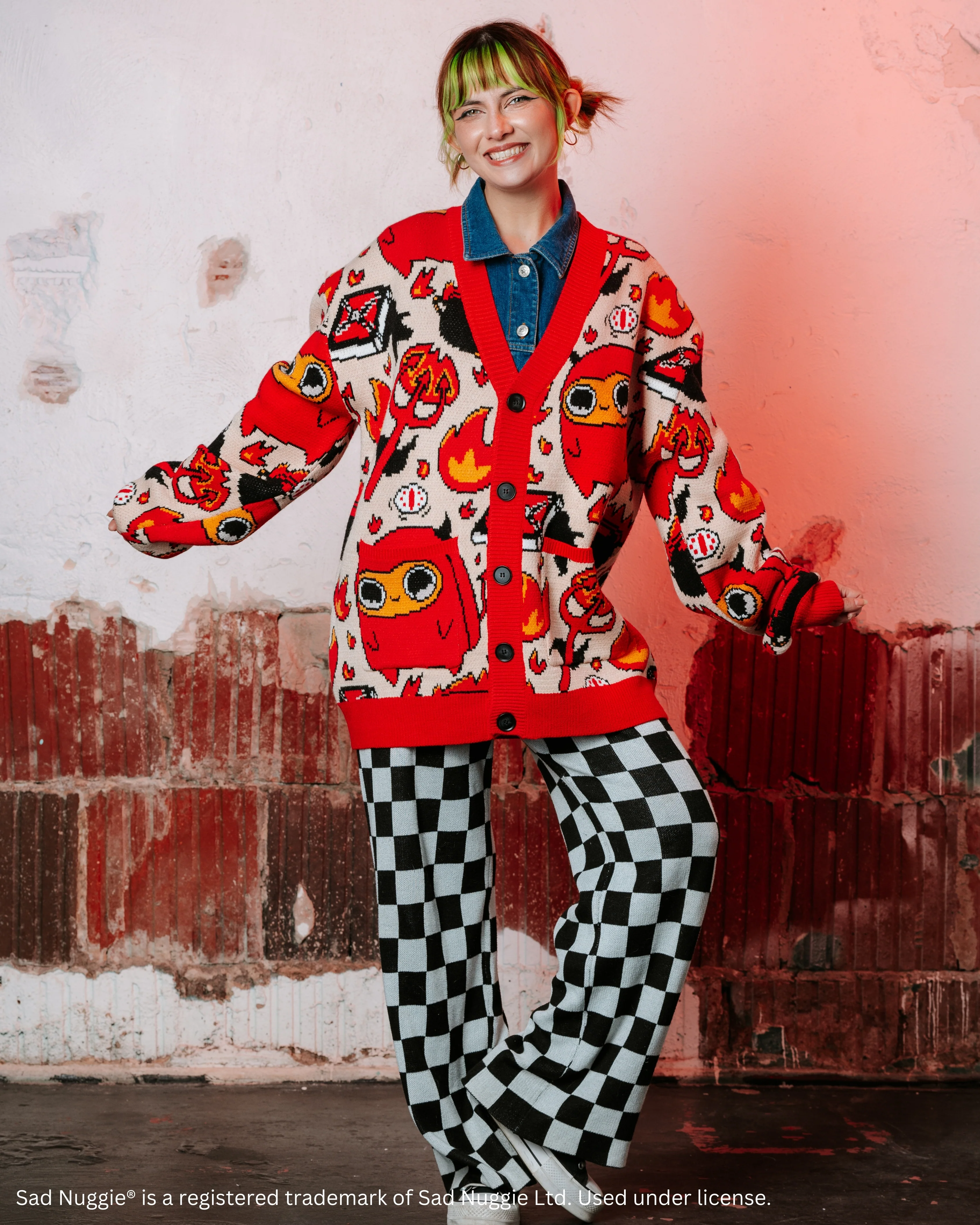 Devilish Nuggie Cardigan - Image 4