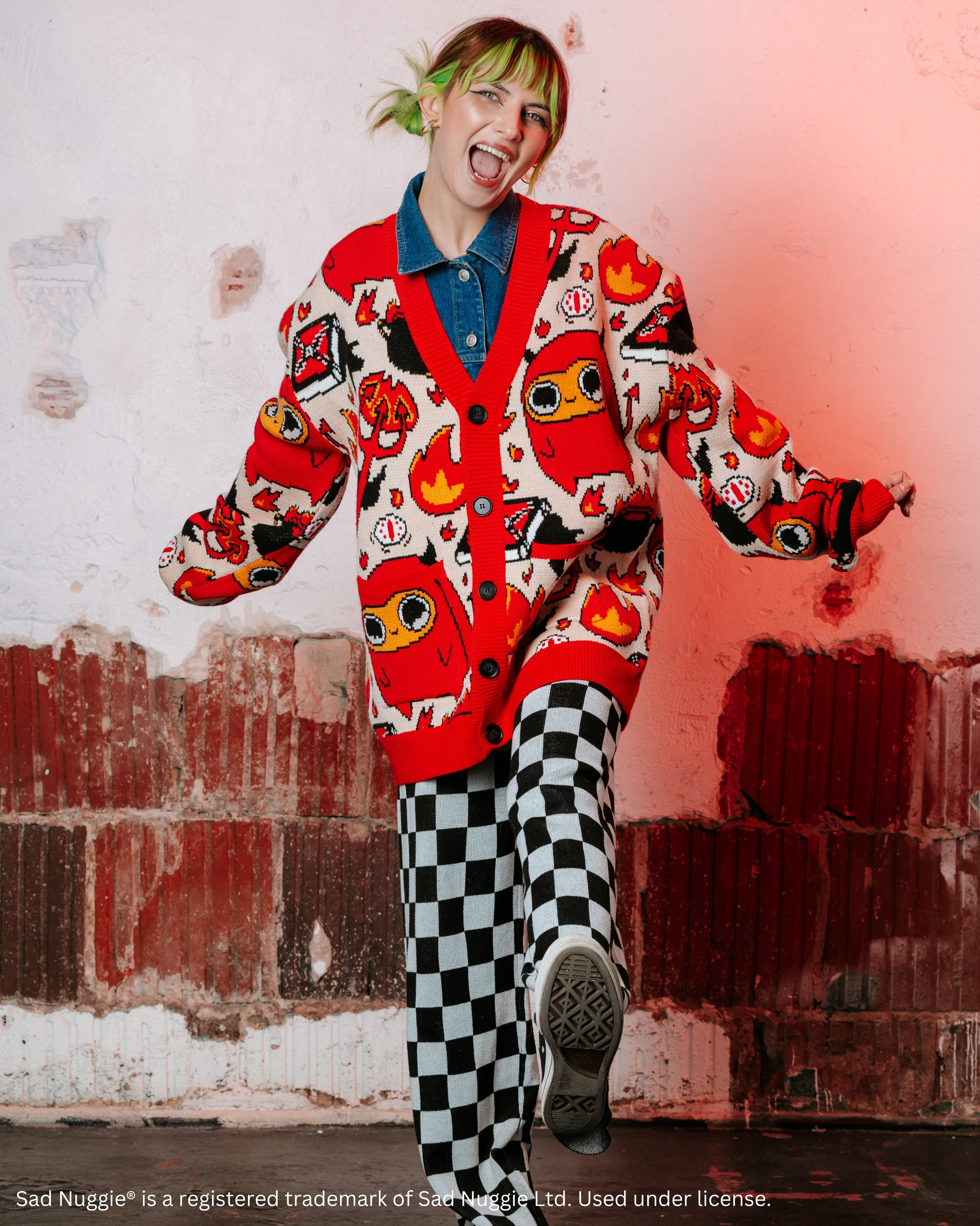 Devilish Nuggie Cardigan - Image 5