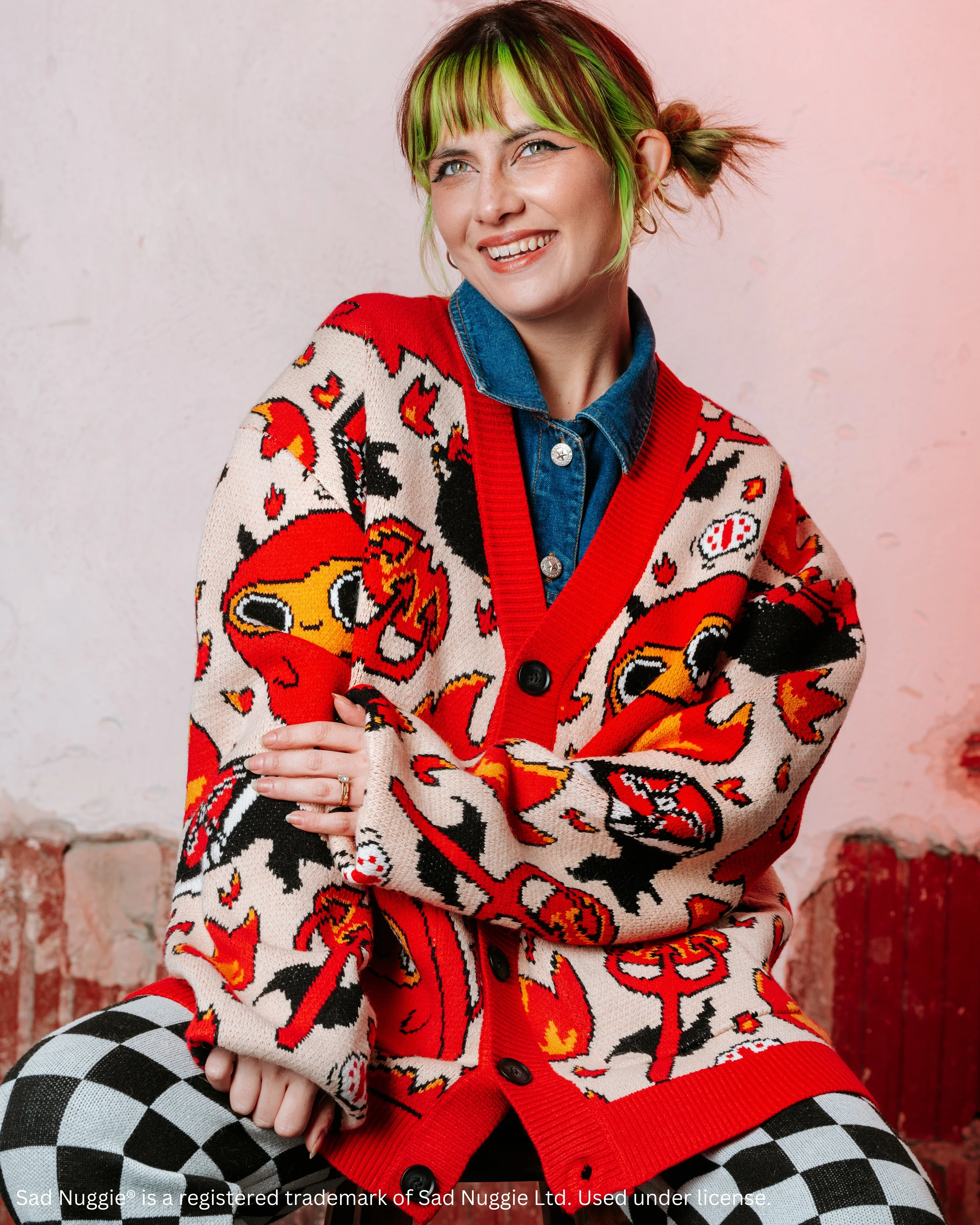 Devilish Nuggie Cardigan - Image 7