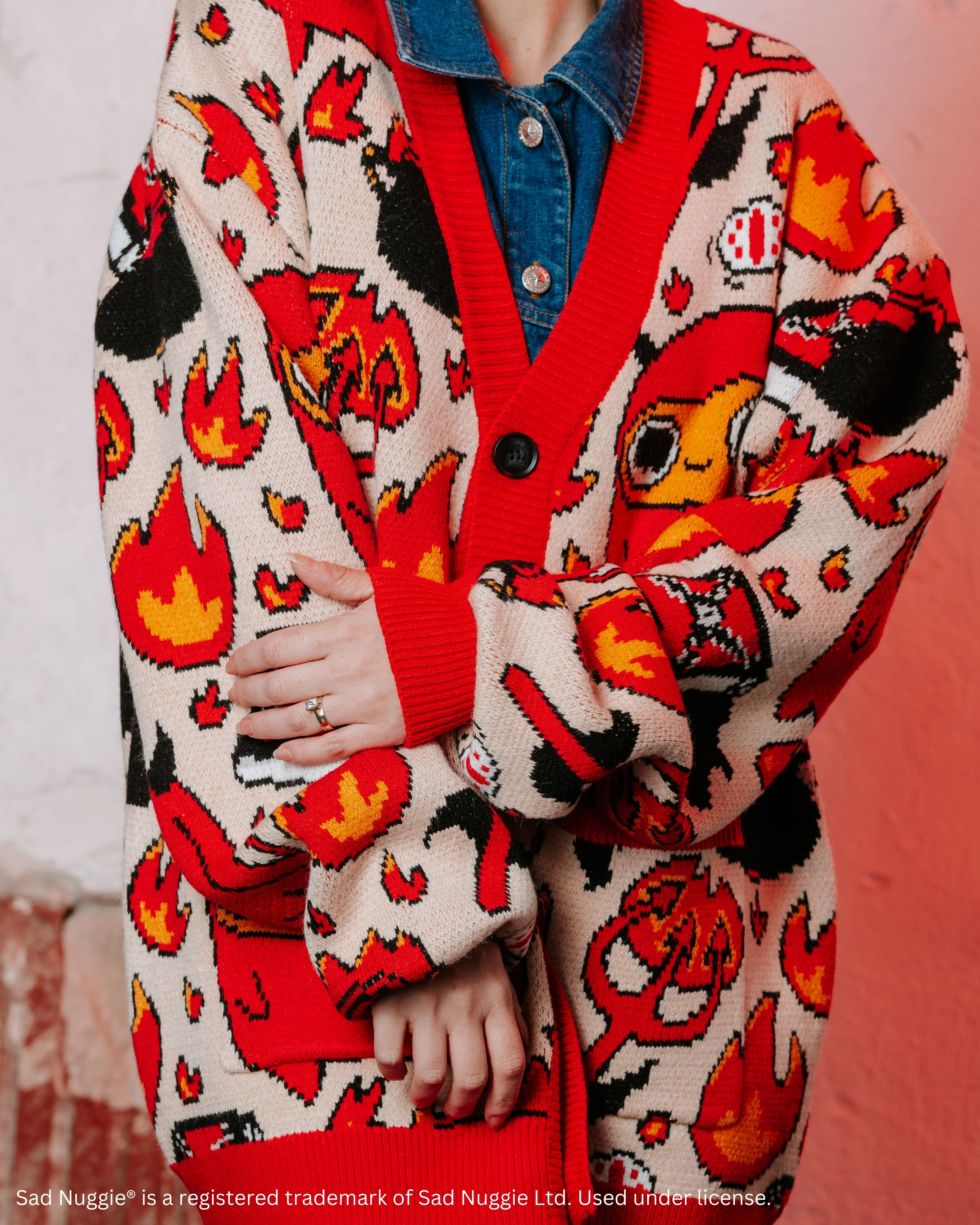 Devilish Nuggie Cardigan - Image 8