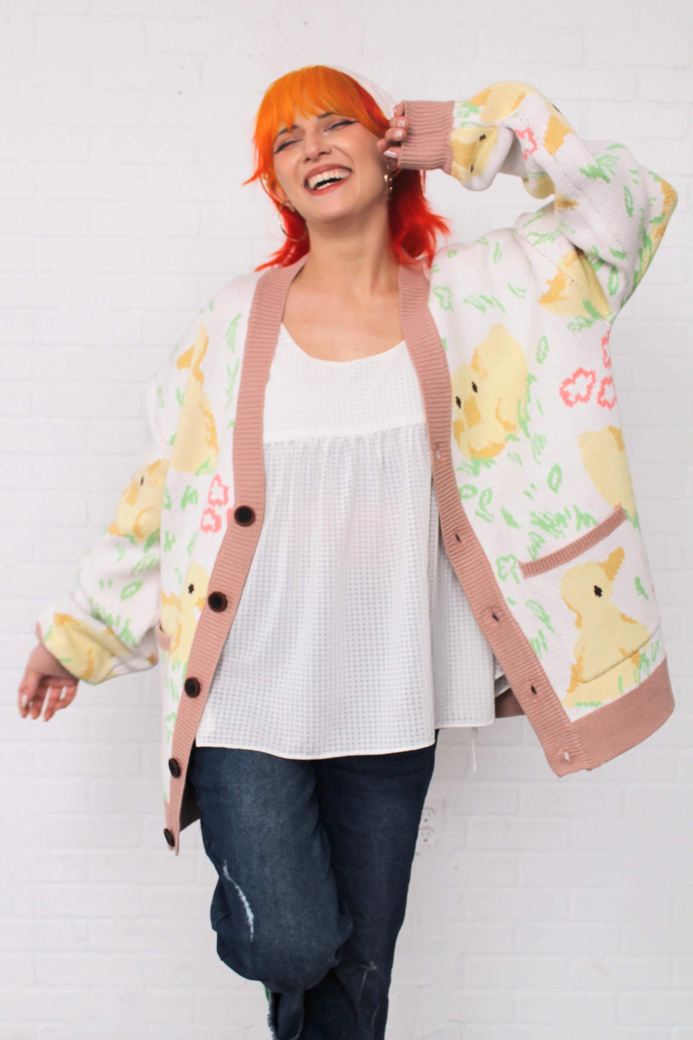 Duckin' Around Cardigan - Image 3