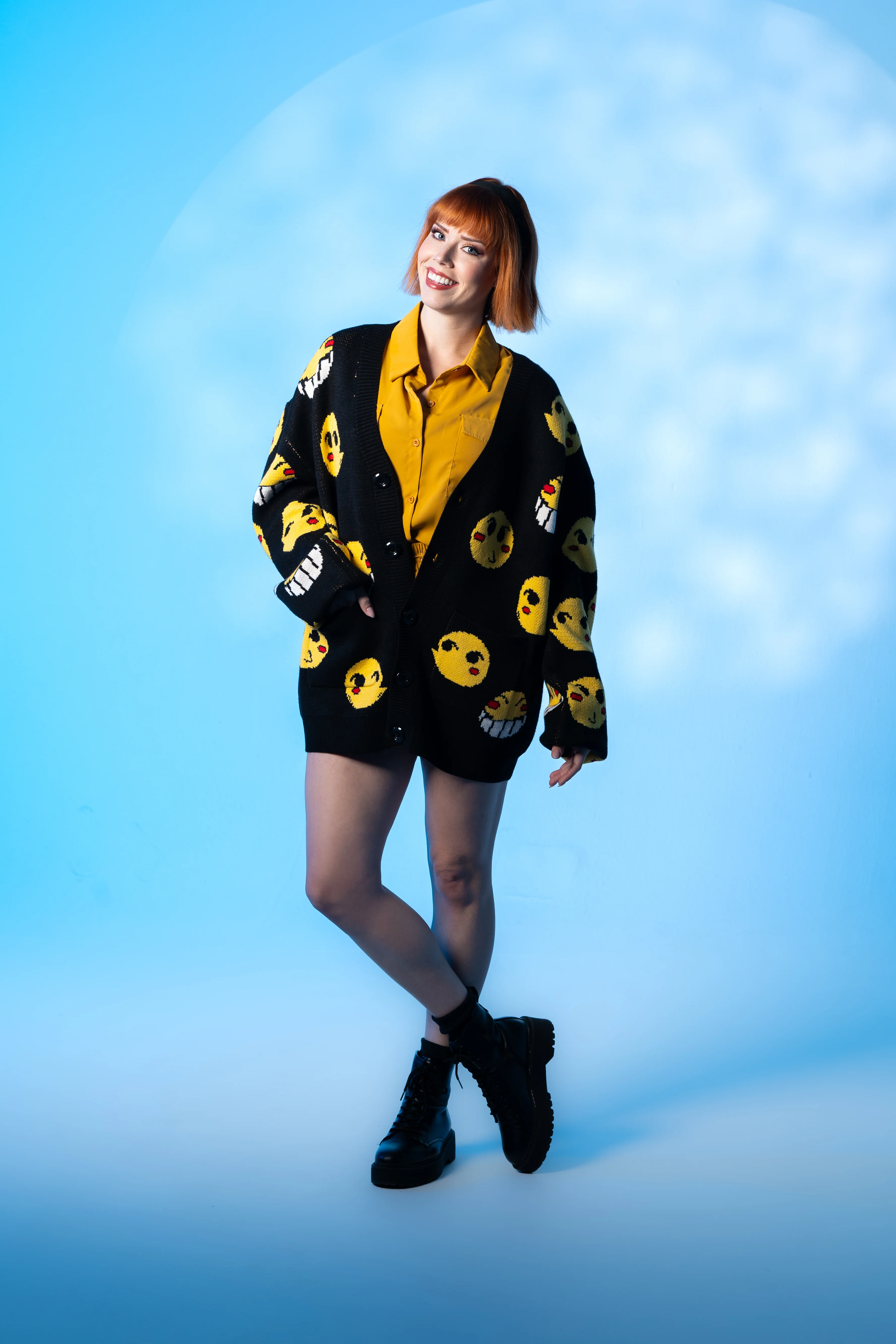 Ed Smiley Cardigan - Image 8