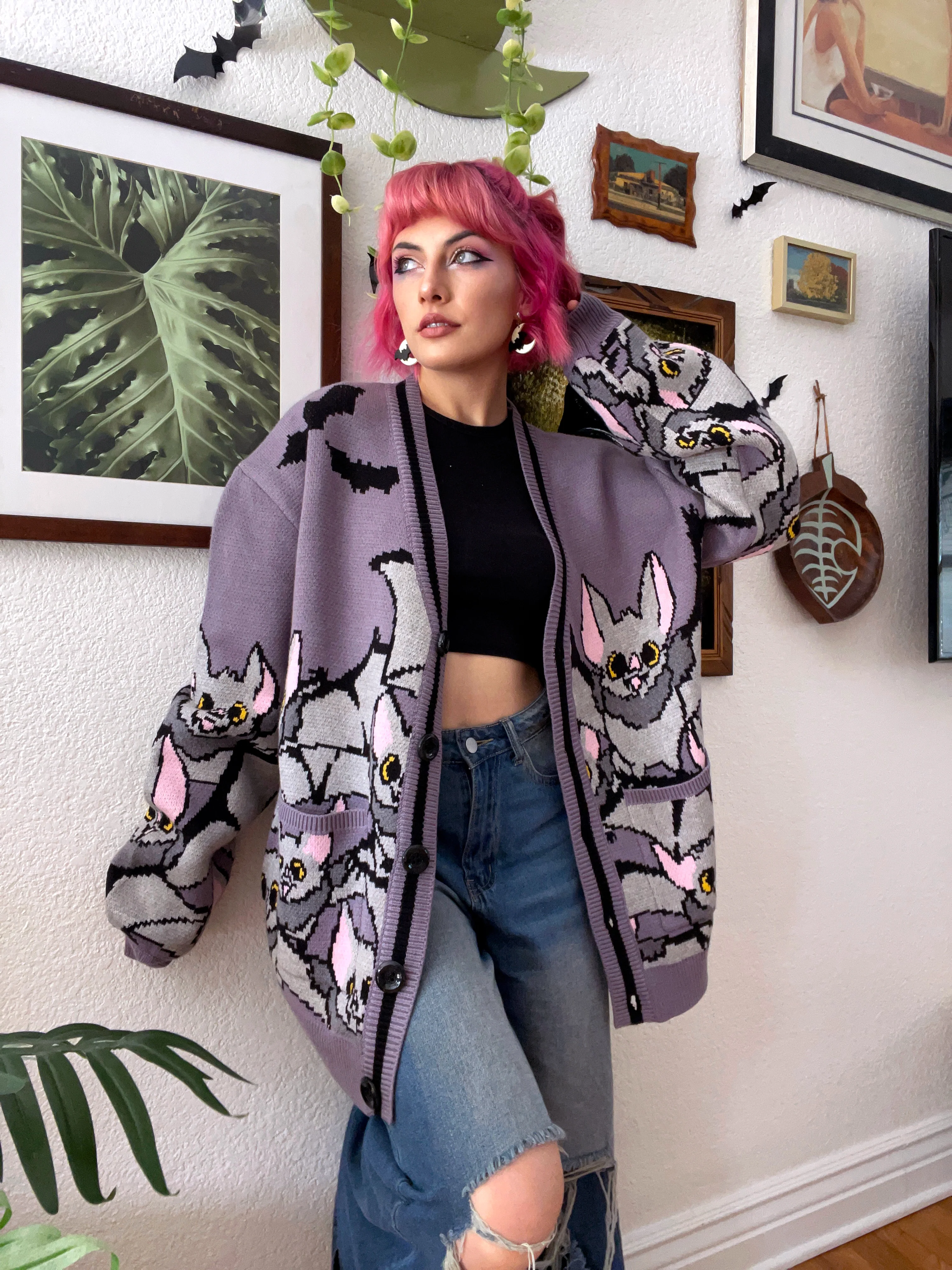 Feeling Batty Cardigan - Image 3
