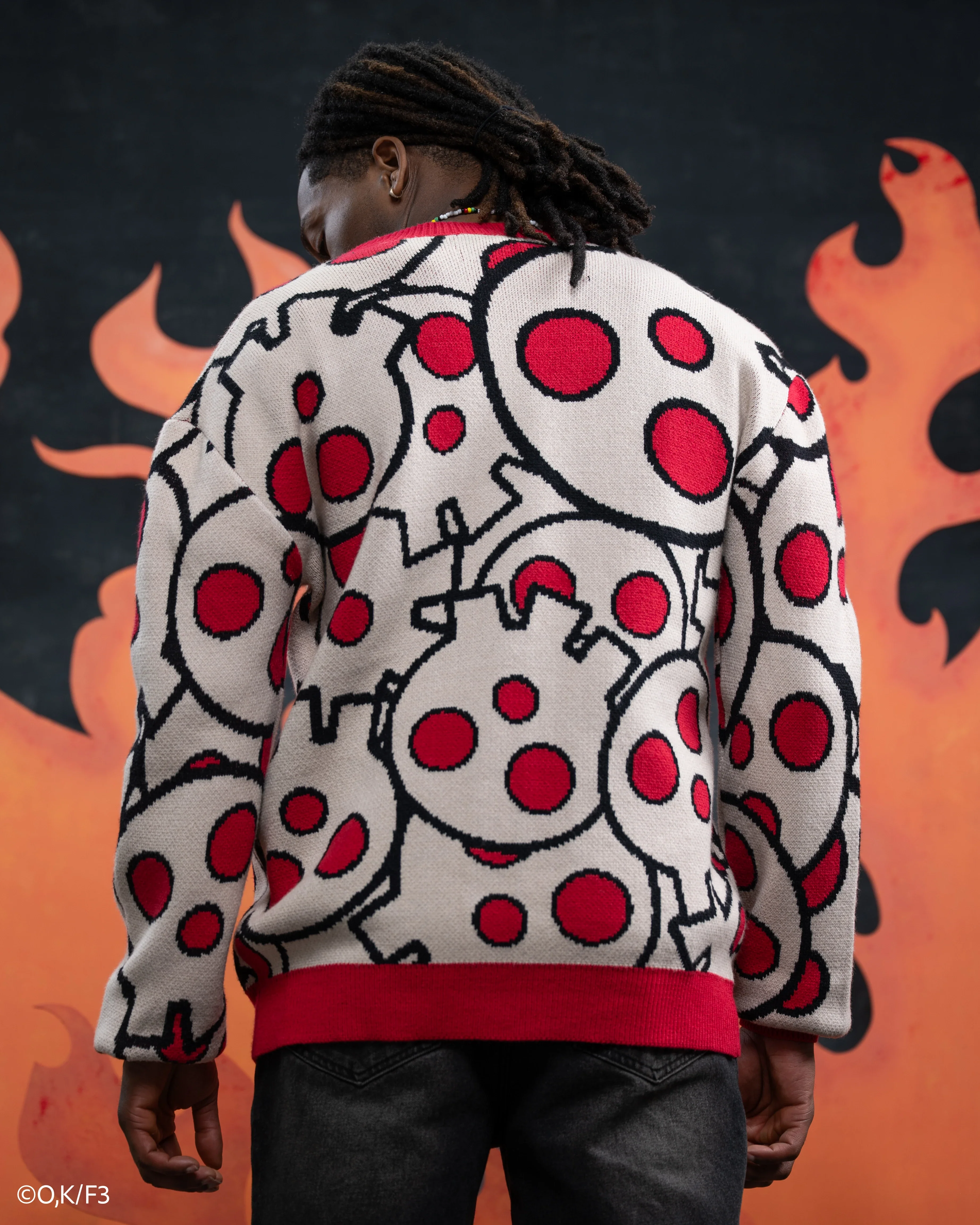 Fire Force Skull Cardigan - Image 9
