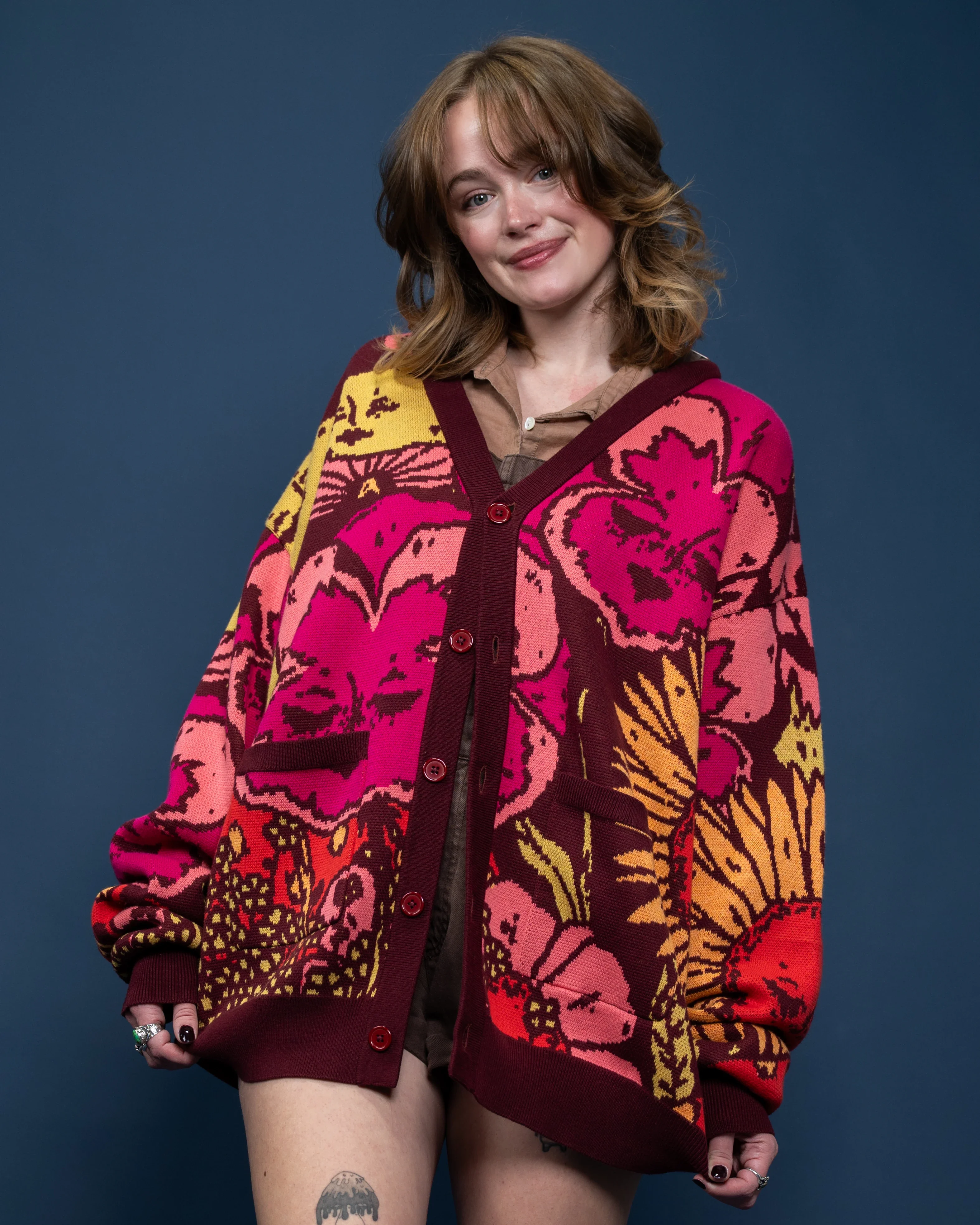 Flowers Cardigan - Image 3