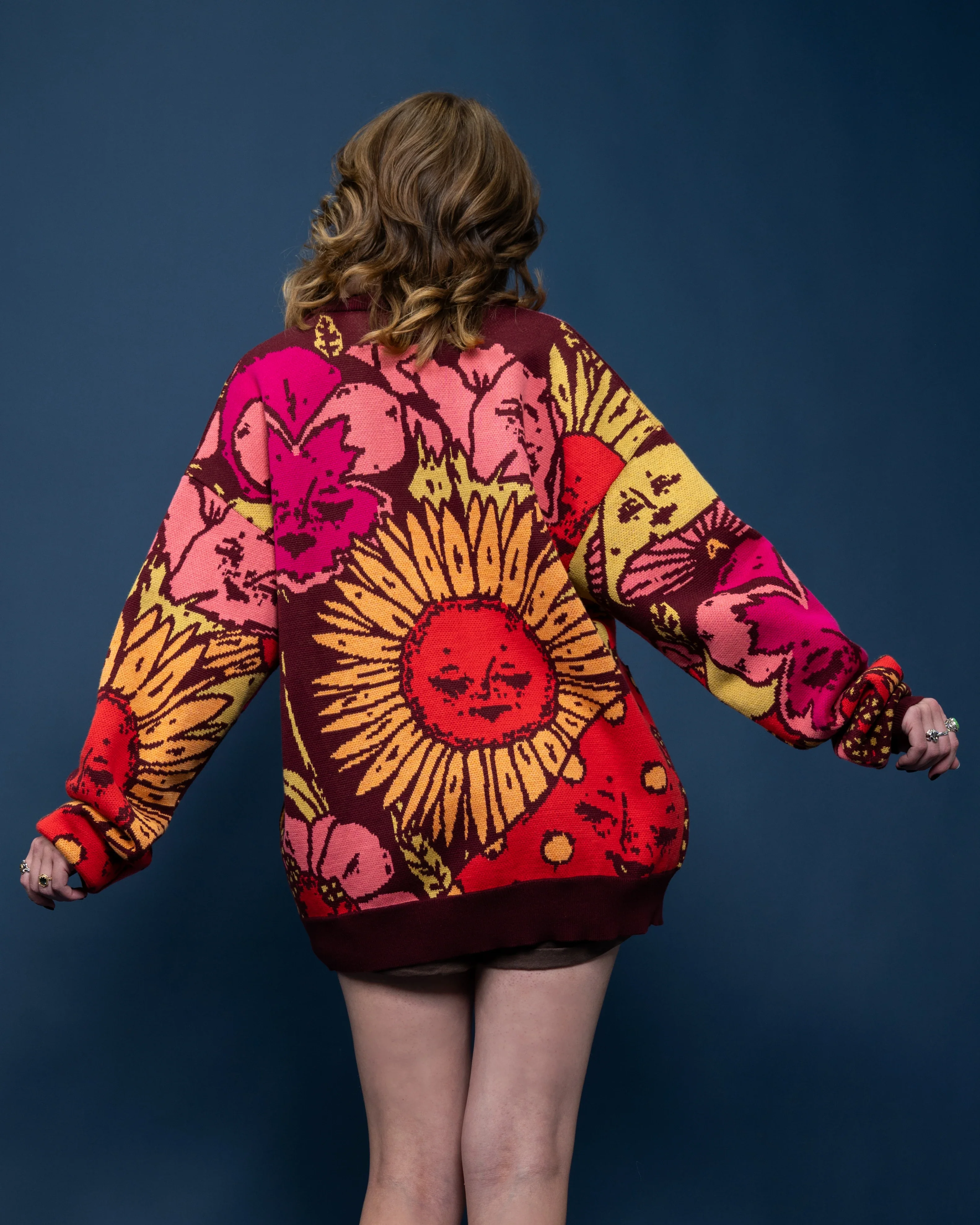 Flowers Cardigan - Image 4