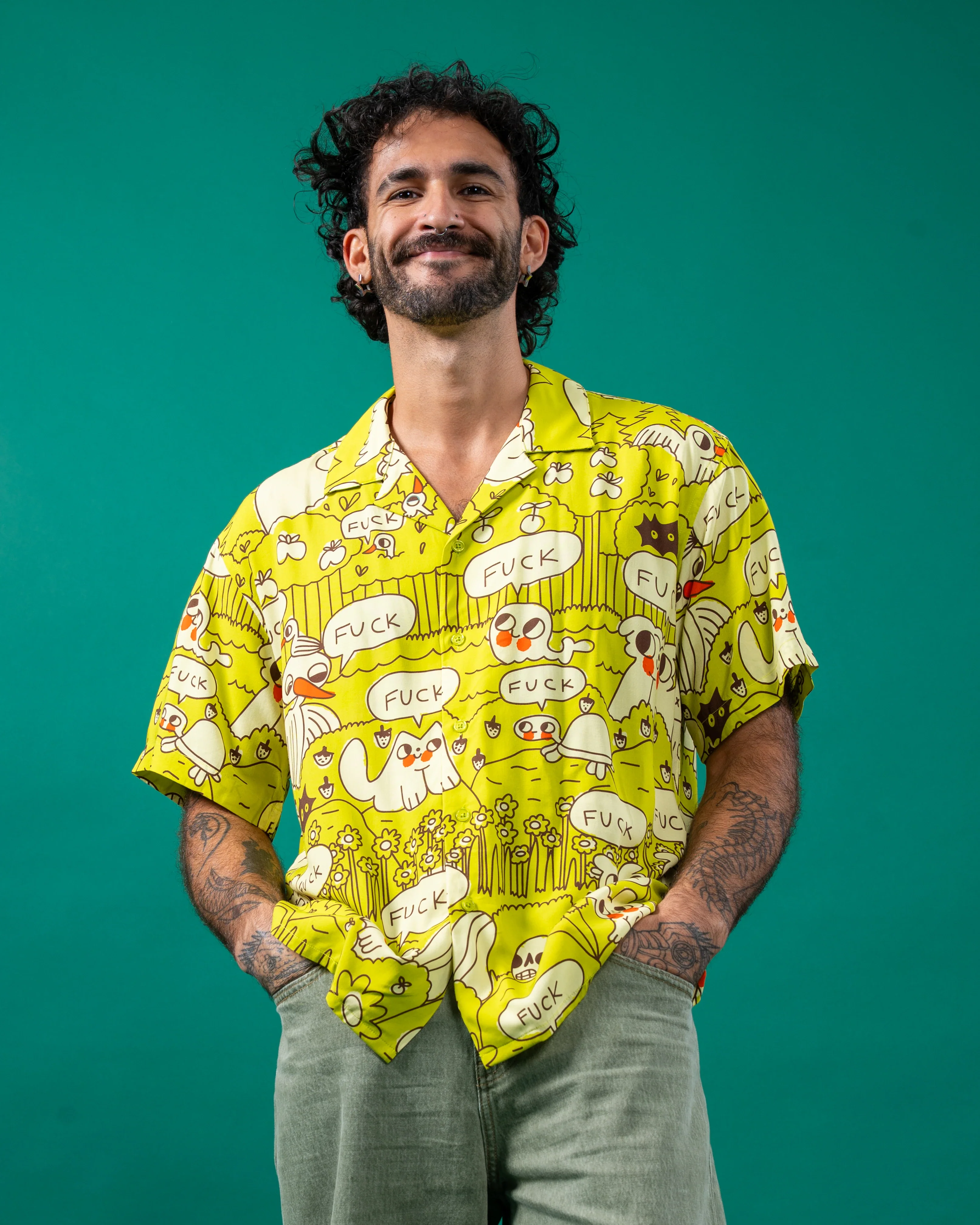 Fuck Button Up - Image 7