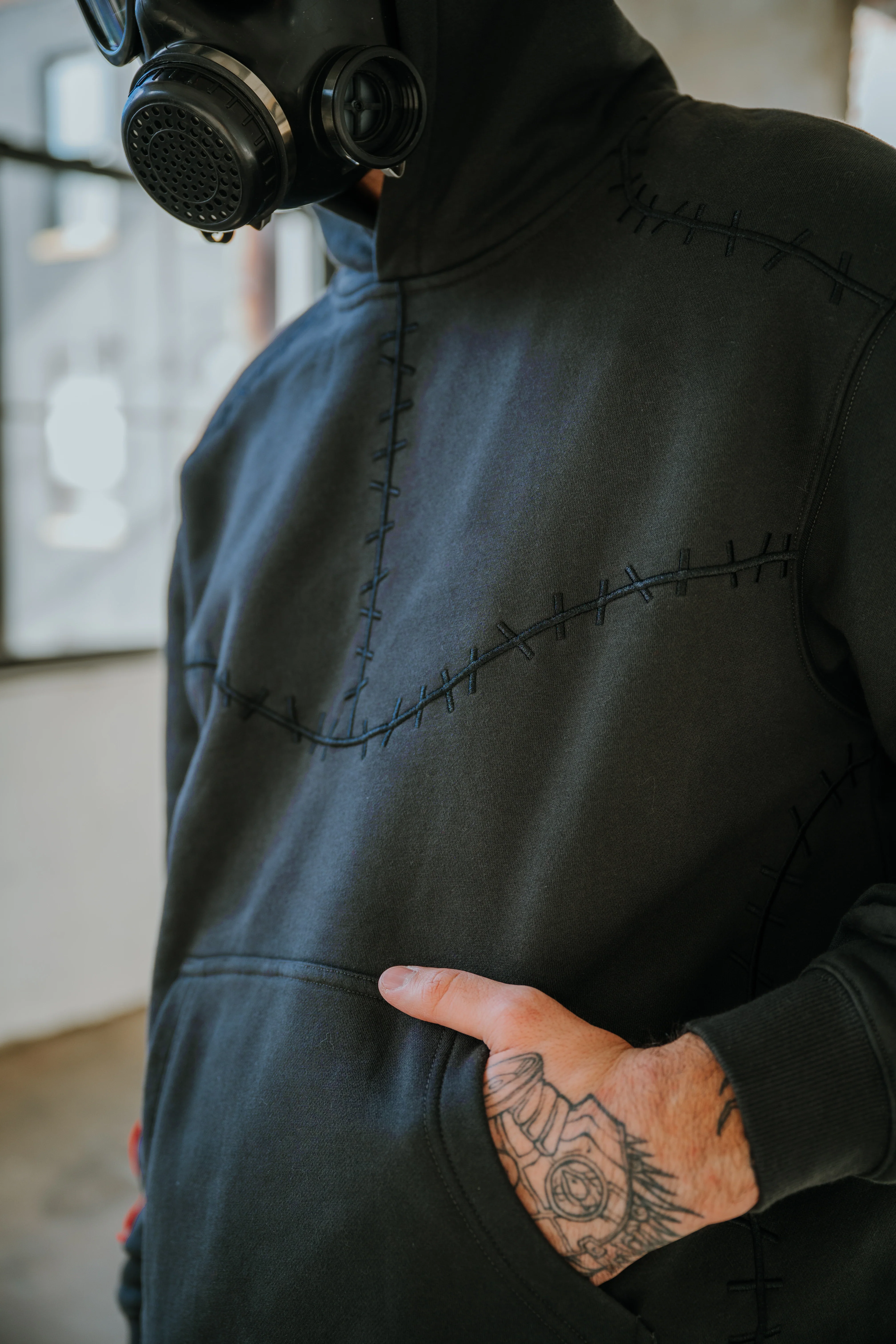 Gas Mask Hoodie - Image 17