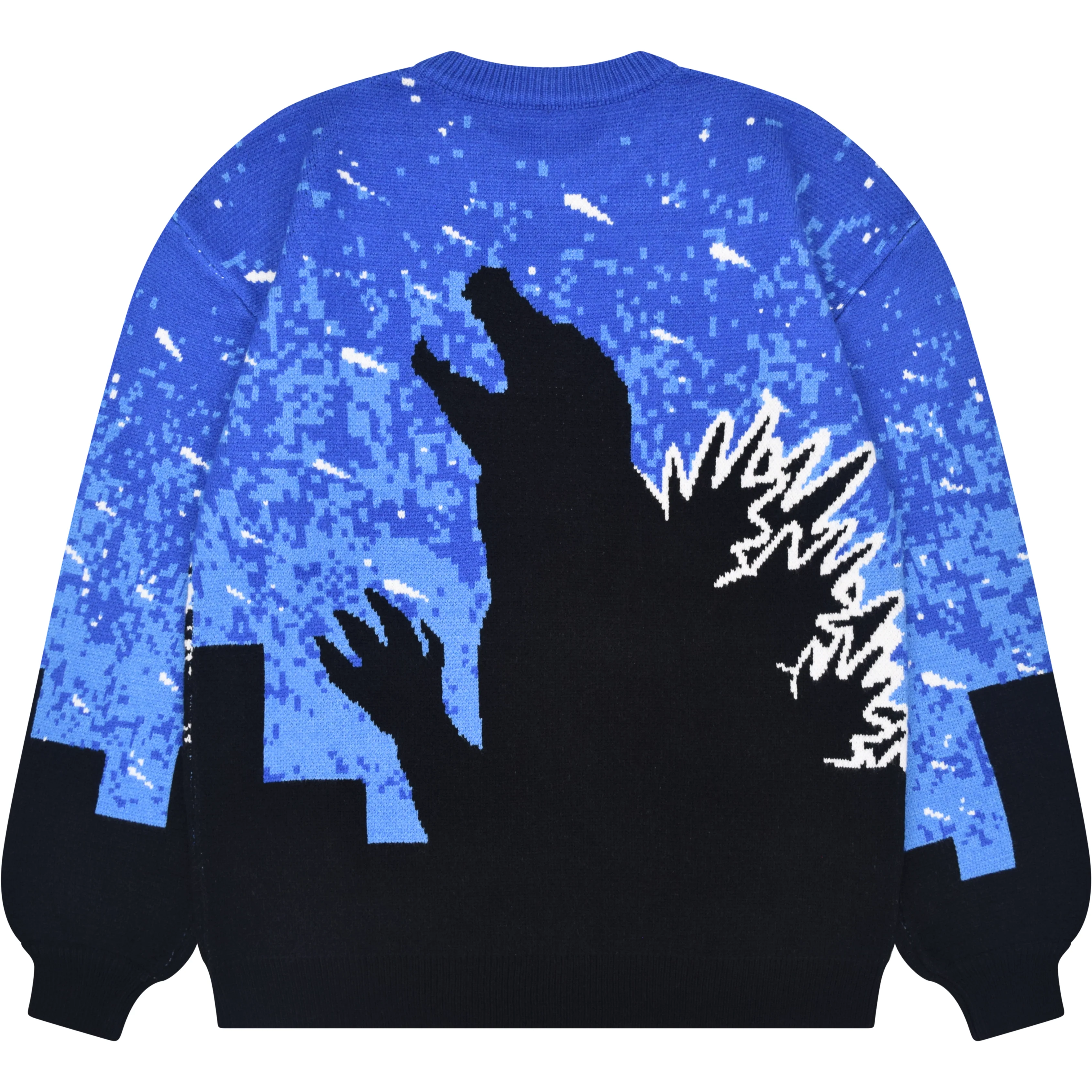 Godzilla Silhouette Cardigan - Image 2