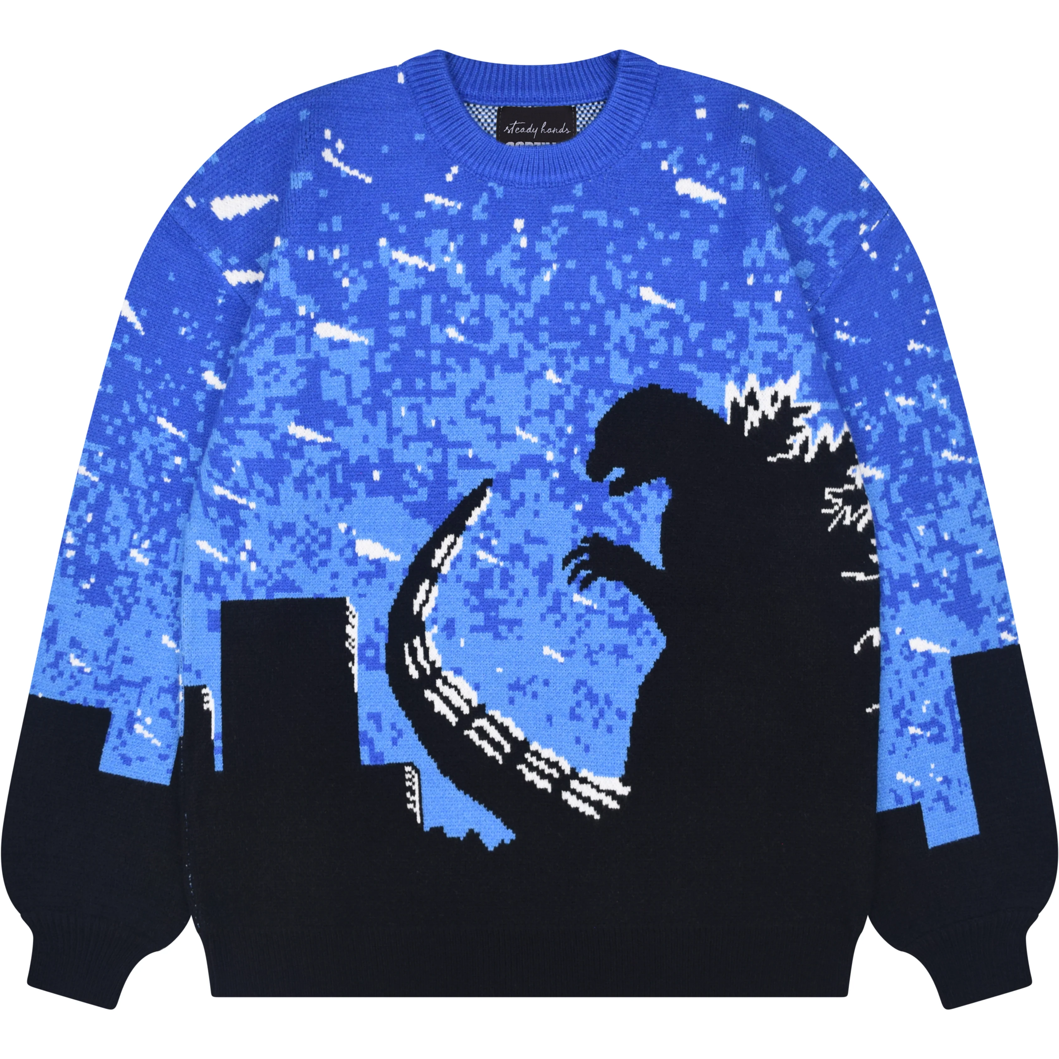 Godzilla Silhouette Sweater