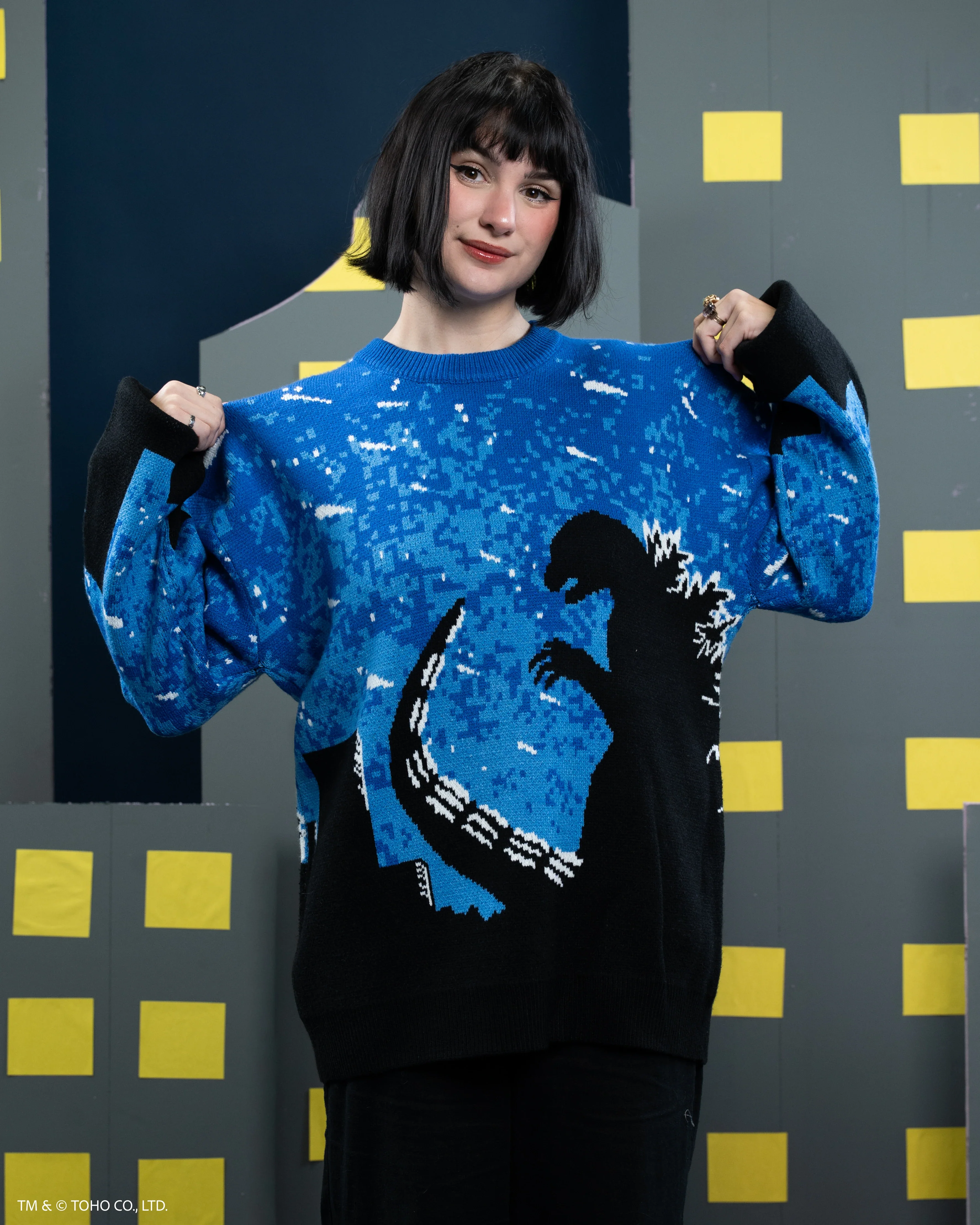 Godzilla Silhouette Sweater - Image 4