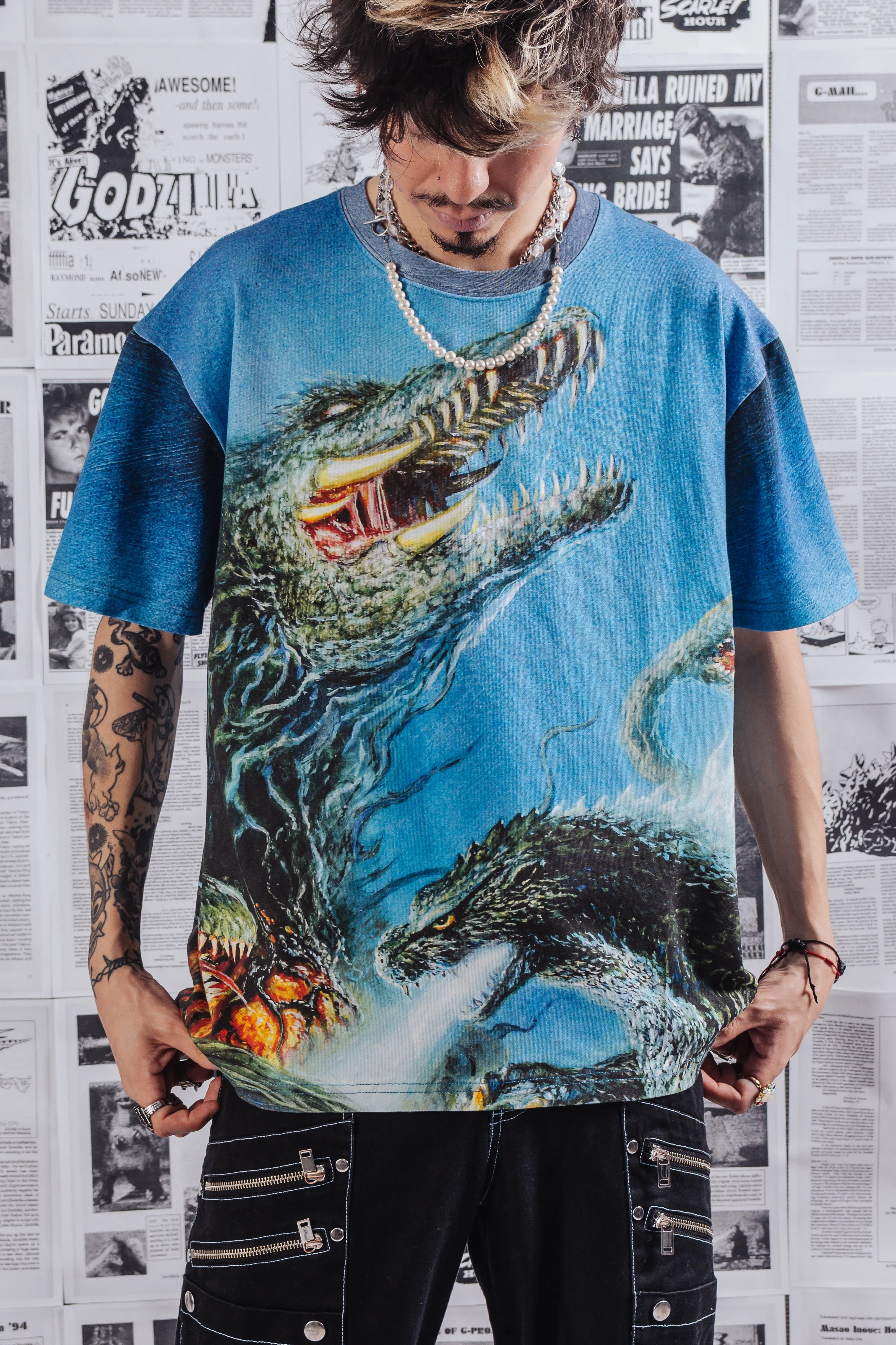 Godzilla Vs Biollante Tee - Image 6